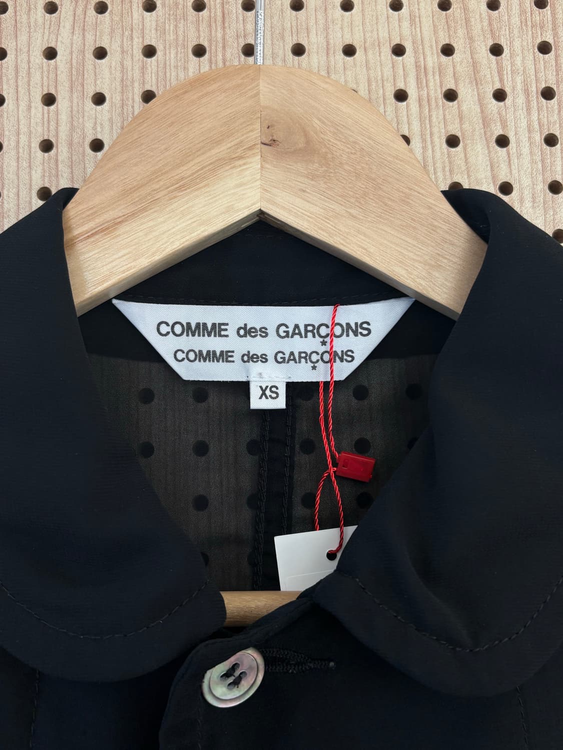 꼼데가르송 시스루 셔츠 상품이미지3