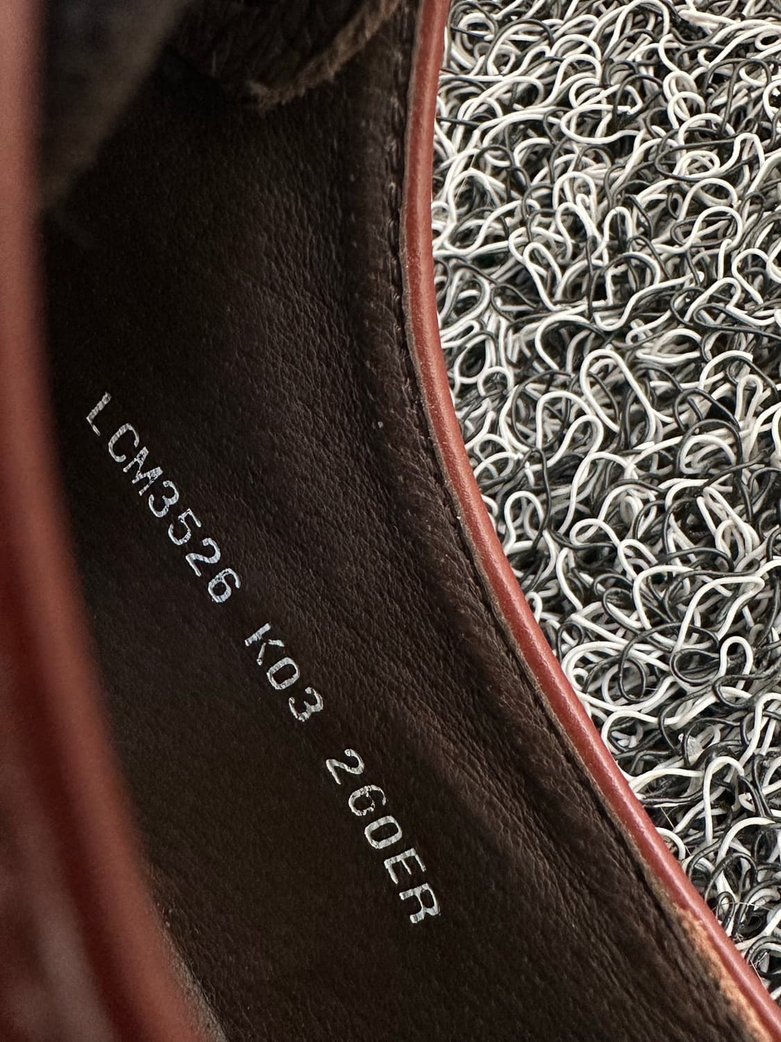 엘칸토 남성 브라운 수제화 260mm 상품이미지6