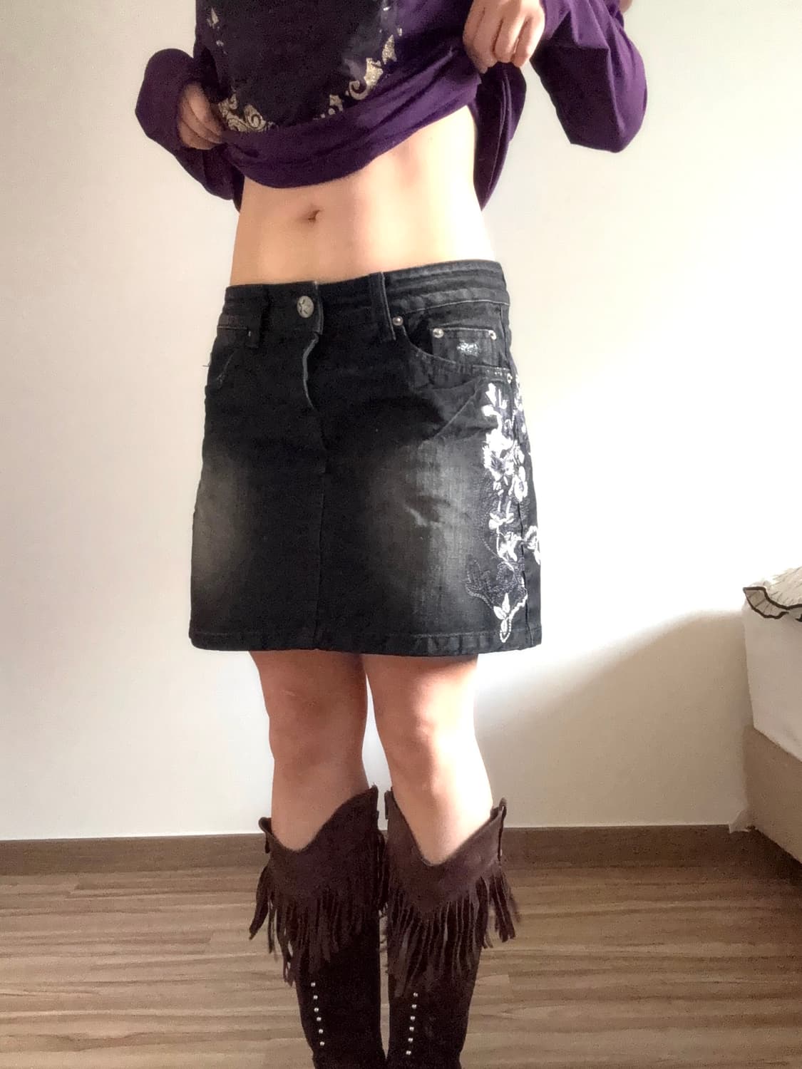 오리엔탈 미니 스커트 상품이미지1