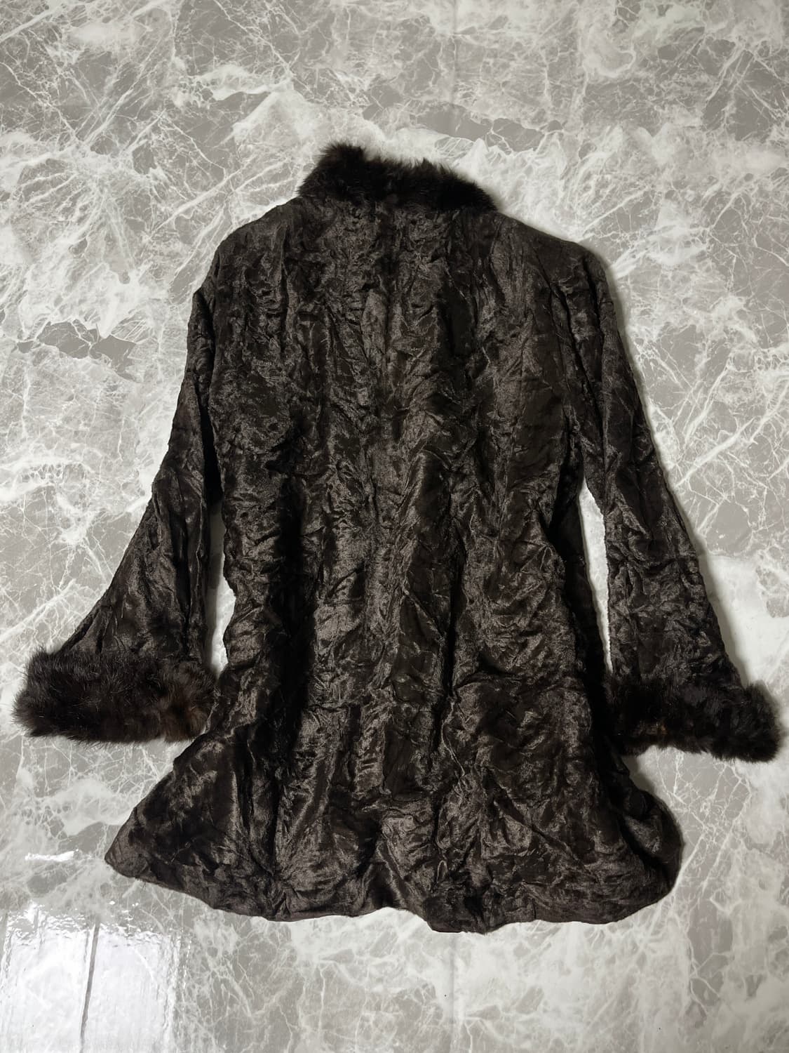 (Japanese vintage)fur velvet jacket 상품이미지6