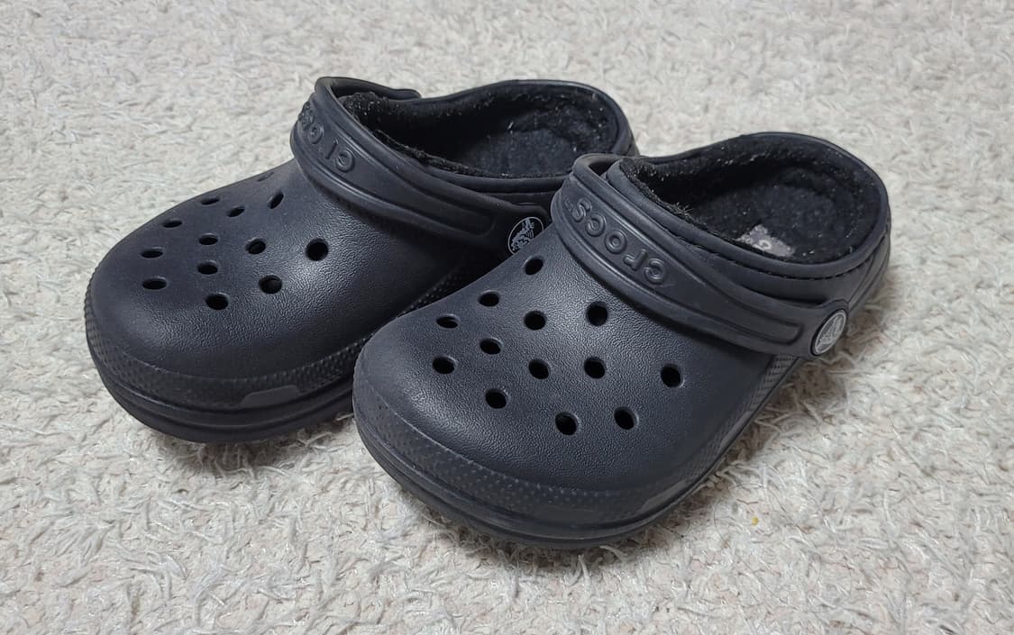 크록스 키즈 털 크록스 C10 상품이미지3