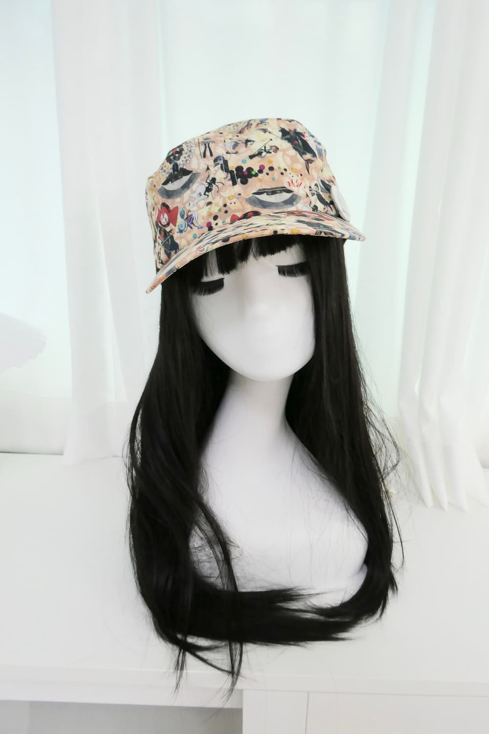 CA4LA 카시라 마도카마기카 콜라보 캡 상품이미지7
