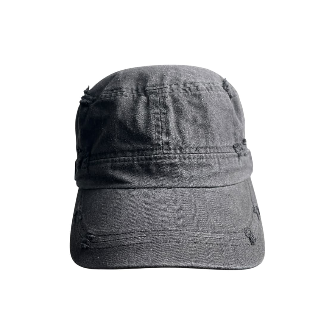 워싱 밀리터리 캡 블랙 상품이미지3