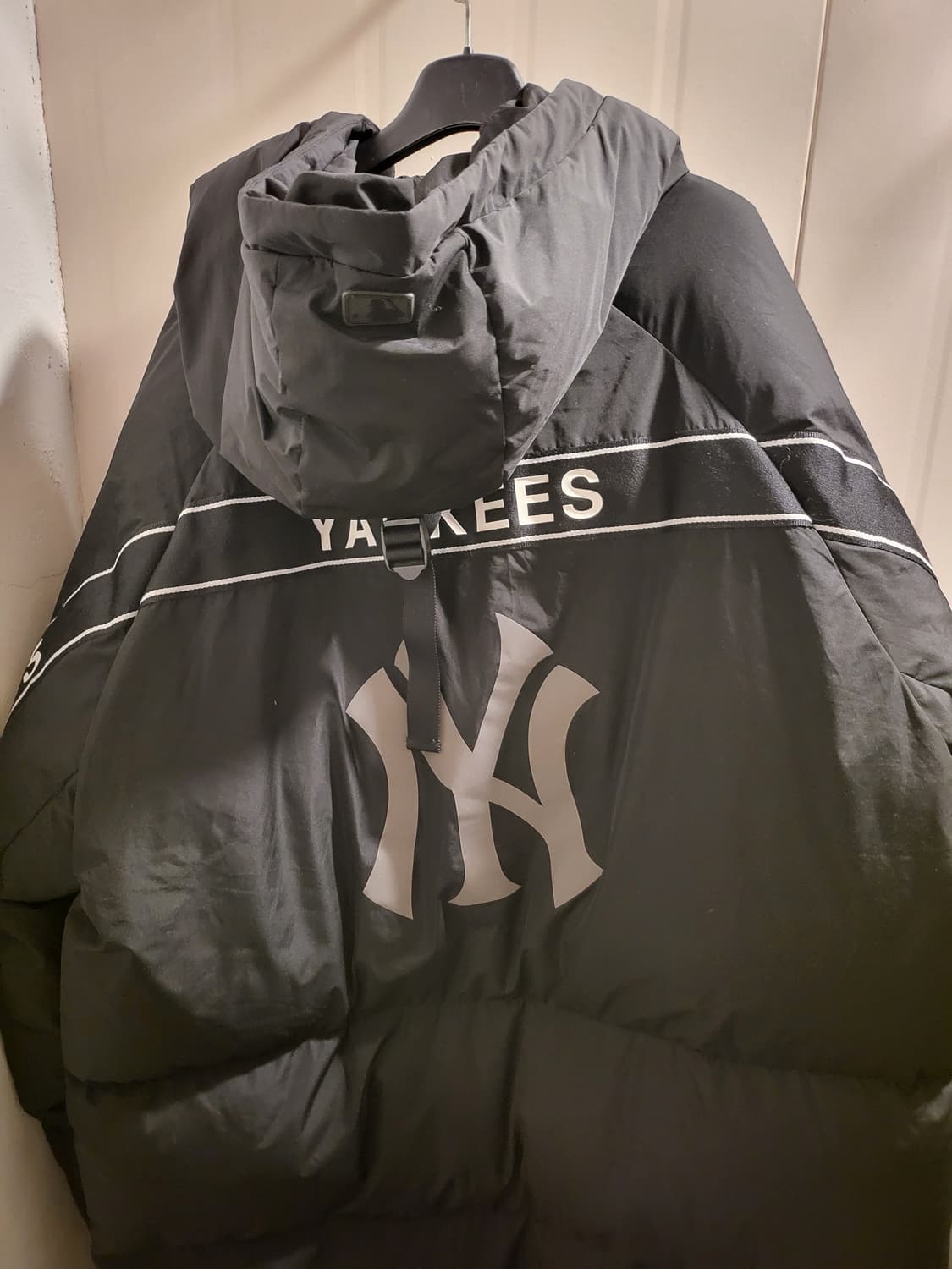 MLB 뉴욕 양키스 롱패딩 XXL(110) 상품이미지3