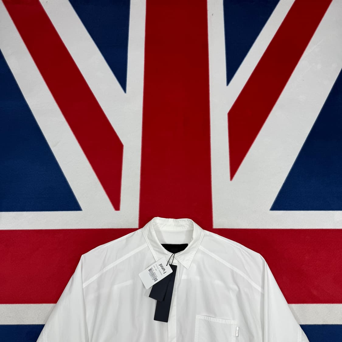 준지 25ss 크리스피 코튼 립 밴드 오버핏 셔츠 46 상품이미지2