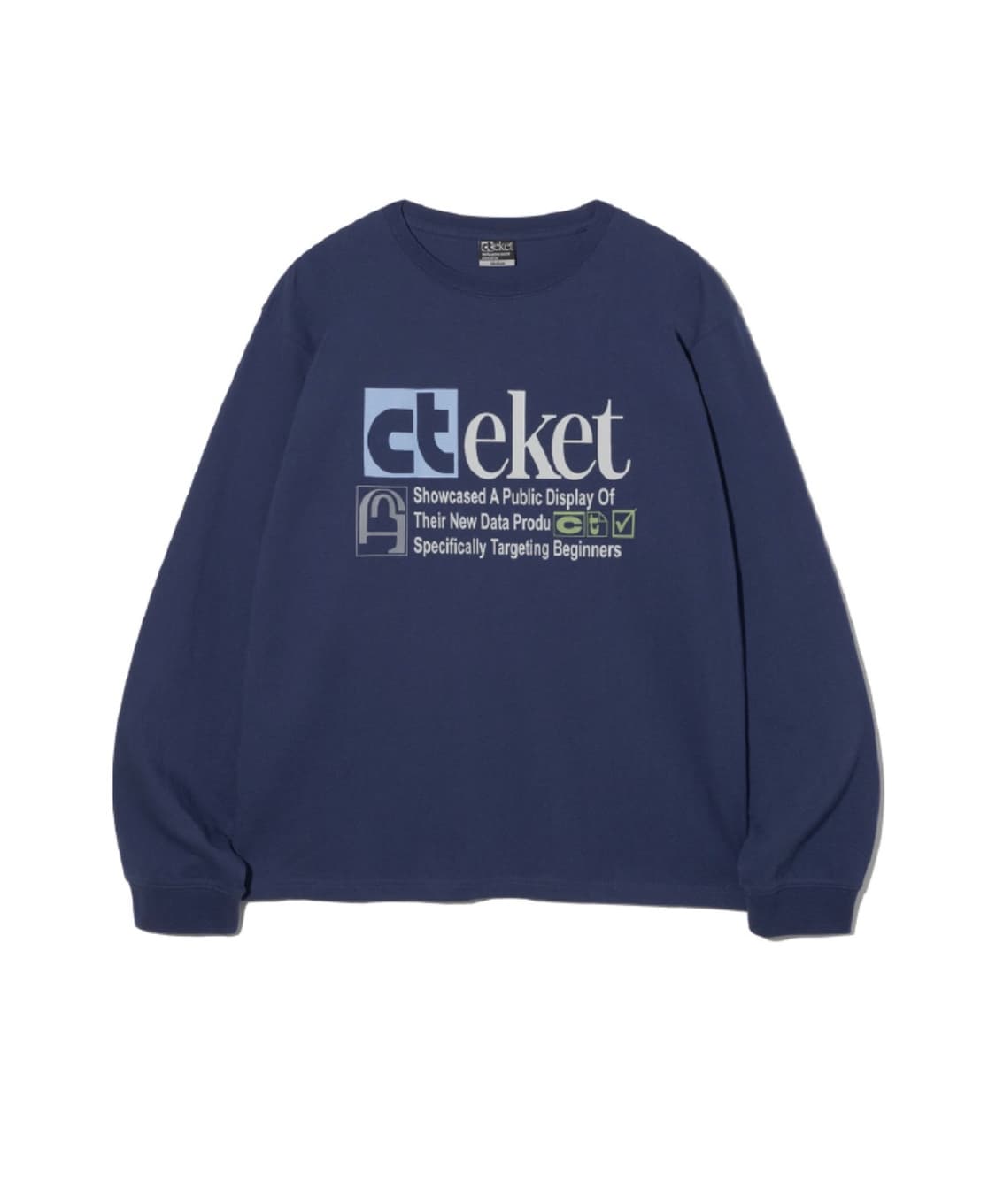 택ㅇ 테켓 네이비 긴팔  티셔츠 롱슬리브 m사이즈 상품이미지1