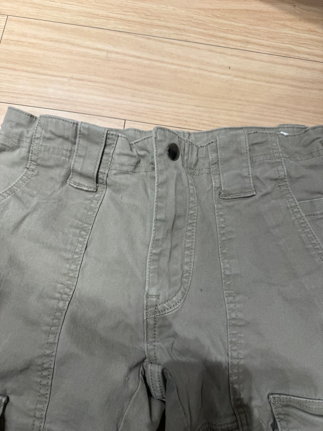 로우라이즈 카고바지 S 상품이미지3