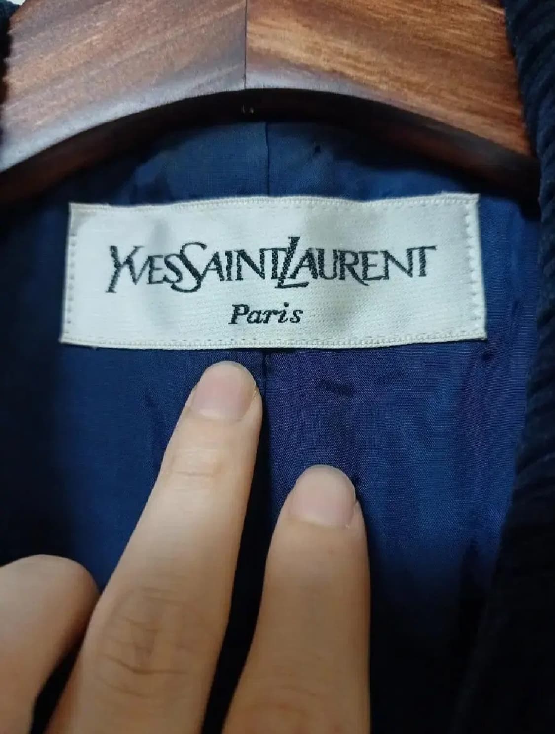 이브생로랑 여성 코듀로이 벨벳 마이 자켓 블레이져 ysl 입생로랑 상품이미지8