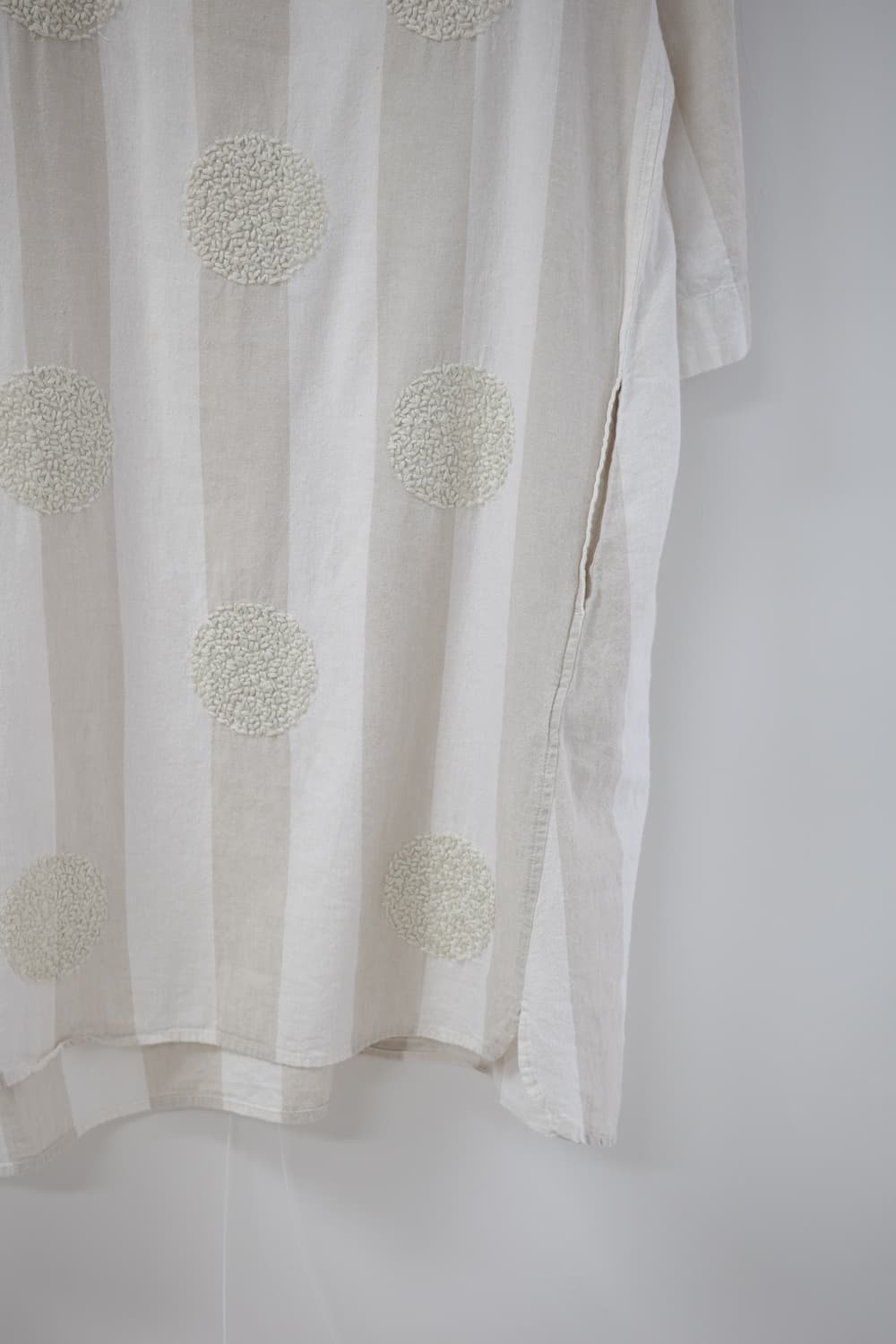 Oatmeal dot stripe one-piece 상품이미지7