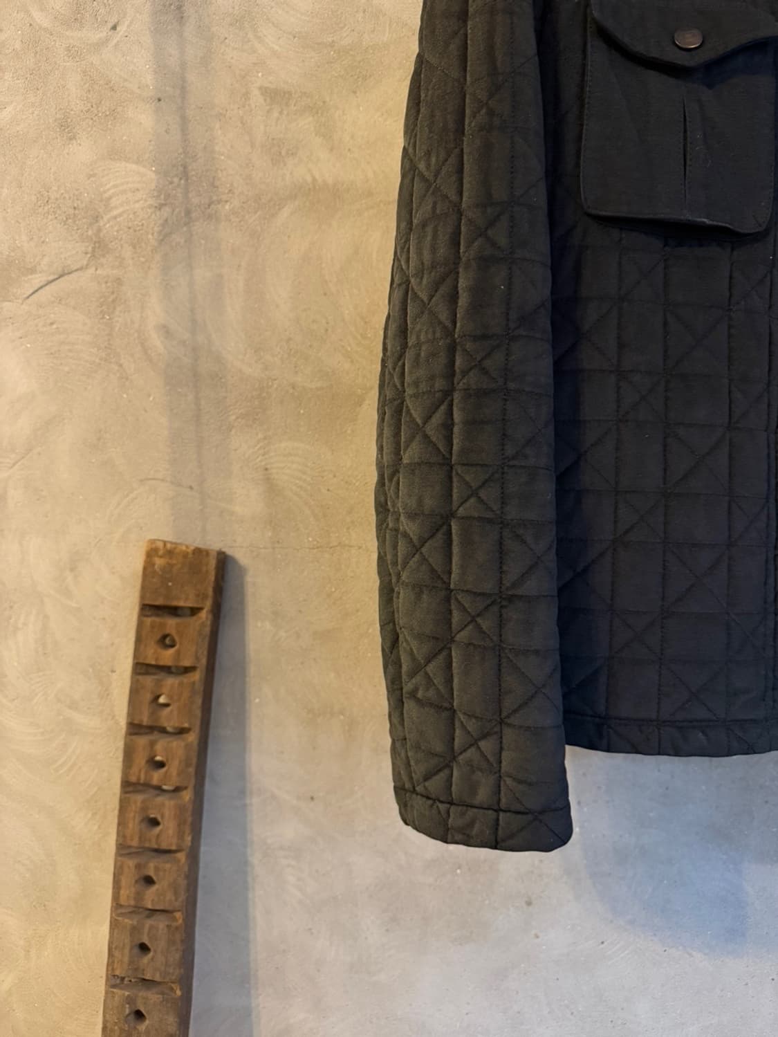 아르마니 꼴레지오니 퀼팅 블루종 남상100 상품이미지4