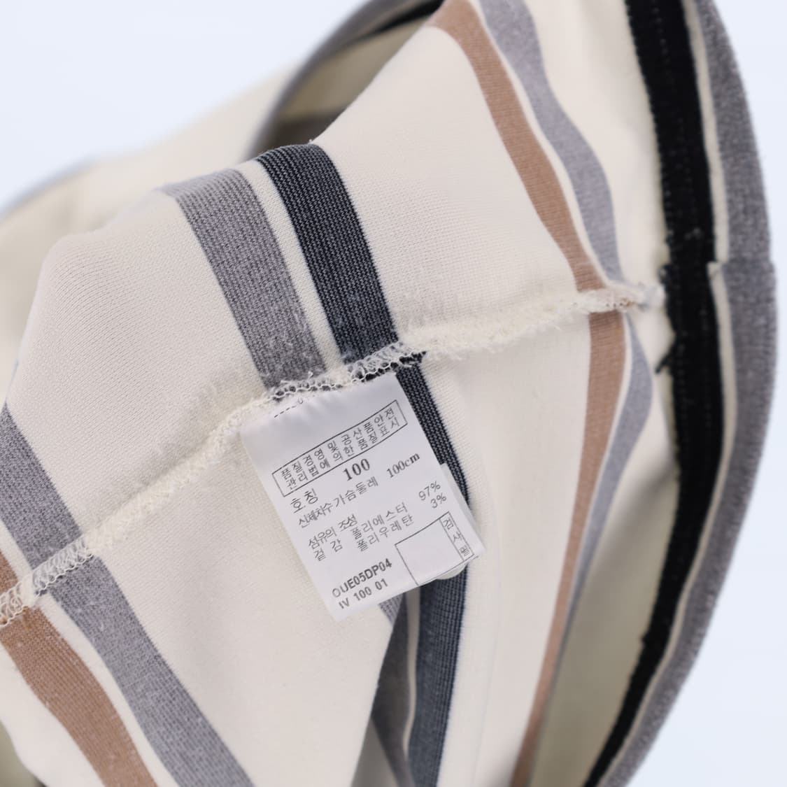 [100] 헤지스 골프 기모 코듀로이 카라 긴팔 티셔츠 3830 상품이미지7