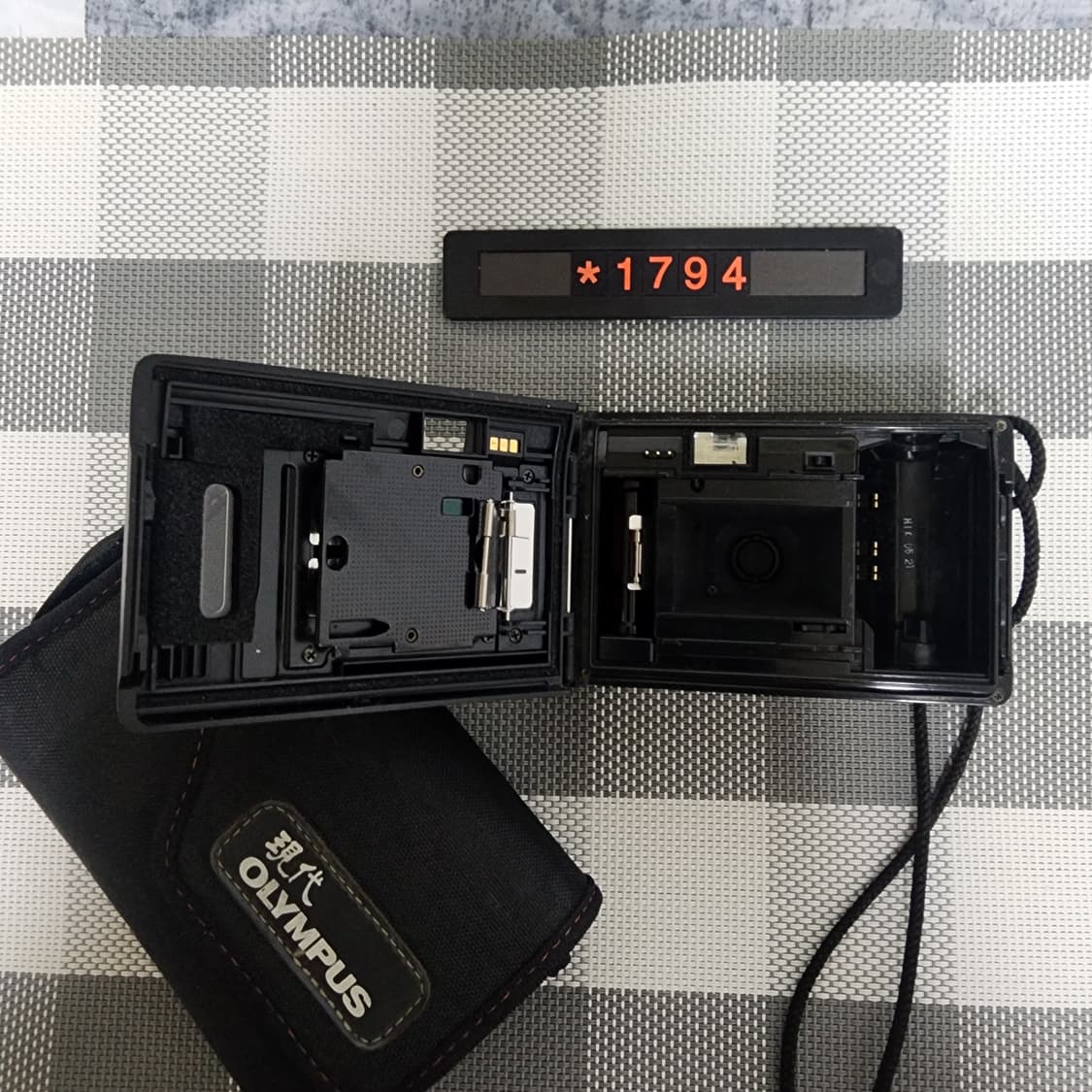 올림푸스 AF-10 데이터백 필름카메라 파우치포함 상품이미지6