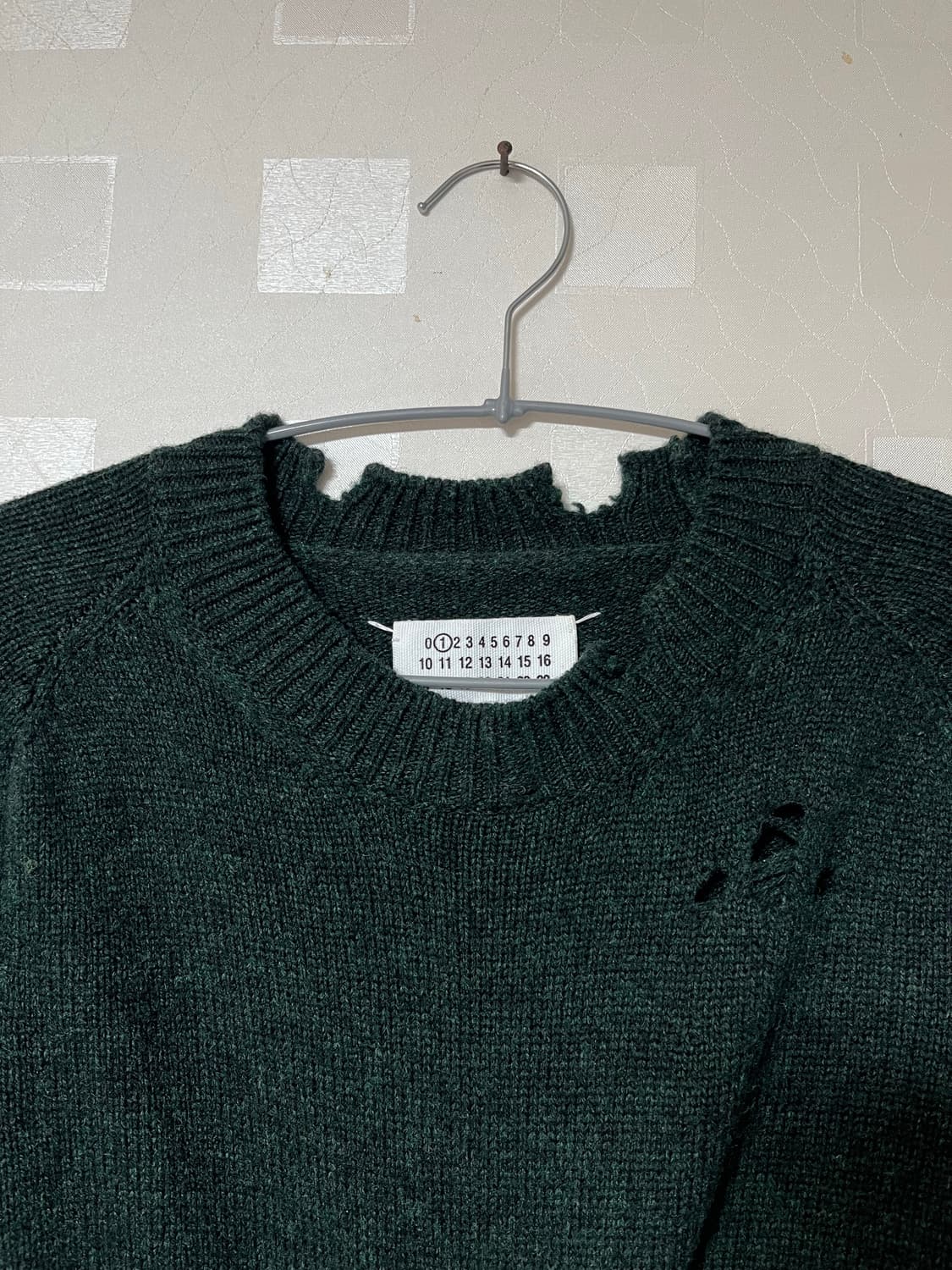 마르지엘라 디스트로이드 니트 상품이미지1