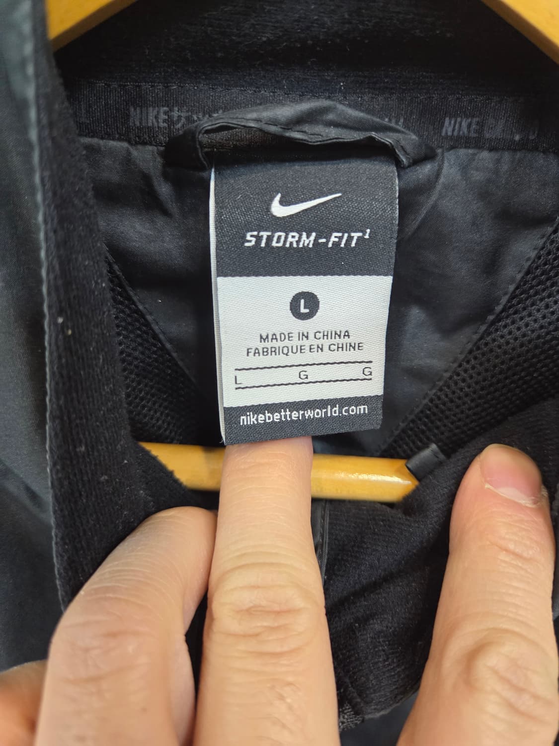 나이키 스톰핏 as gpx 우븐자켓 L 상품이미지3