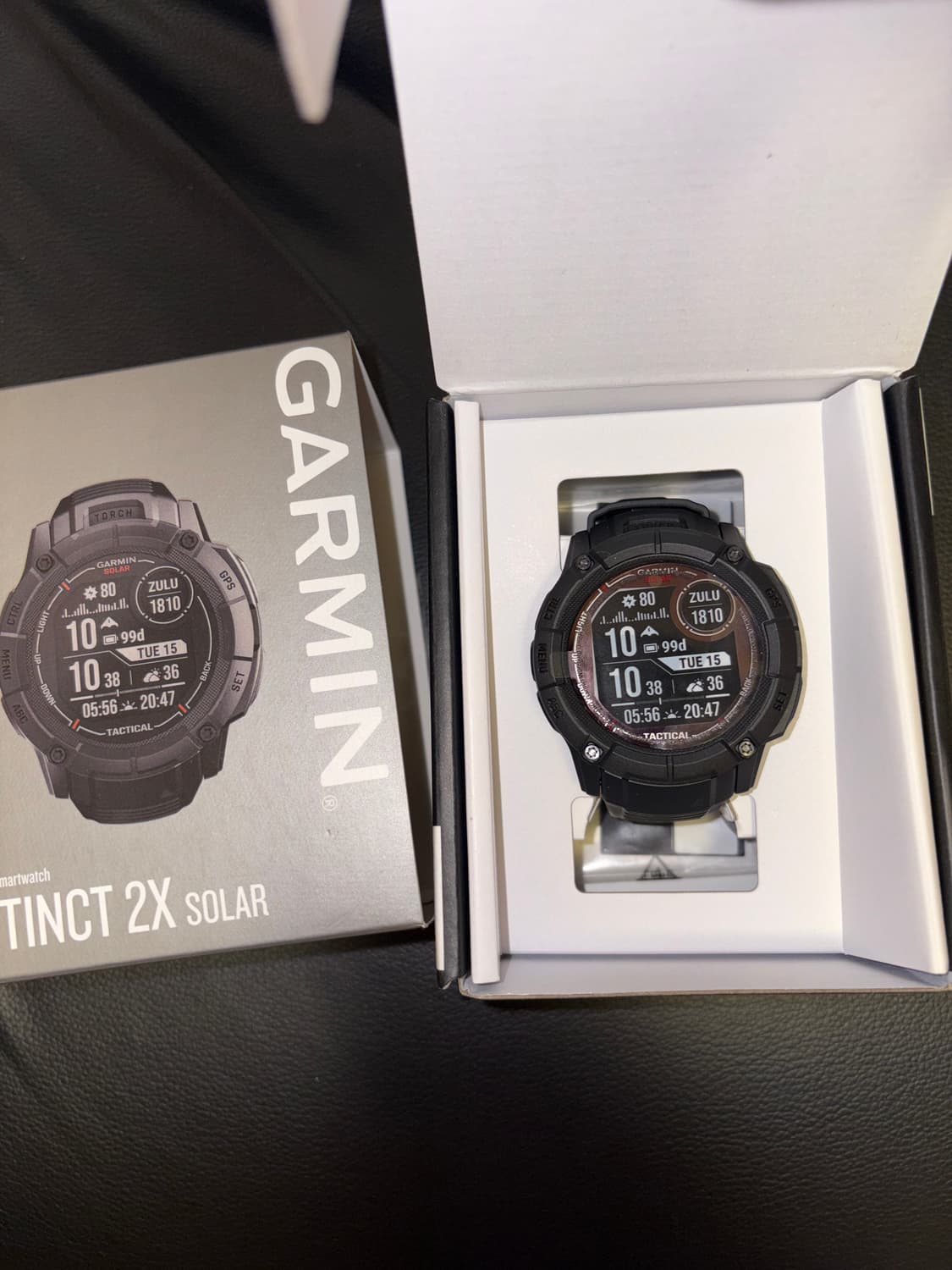 가민 인스팅트 2x 솔라 블랙(택티컬)  상품이미지1