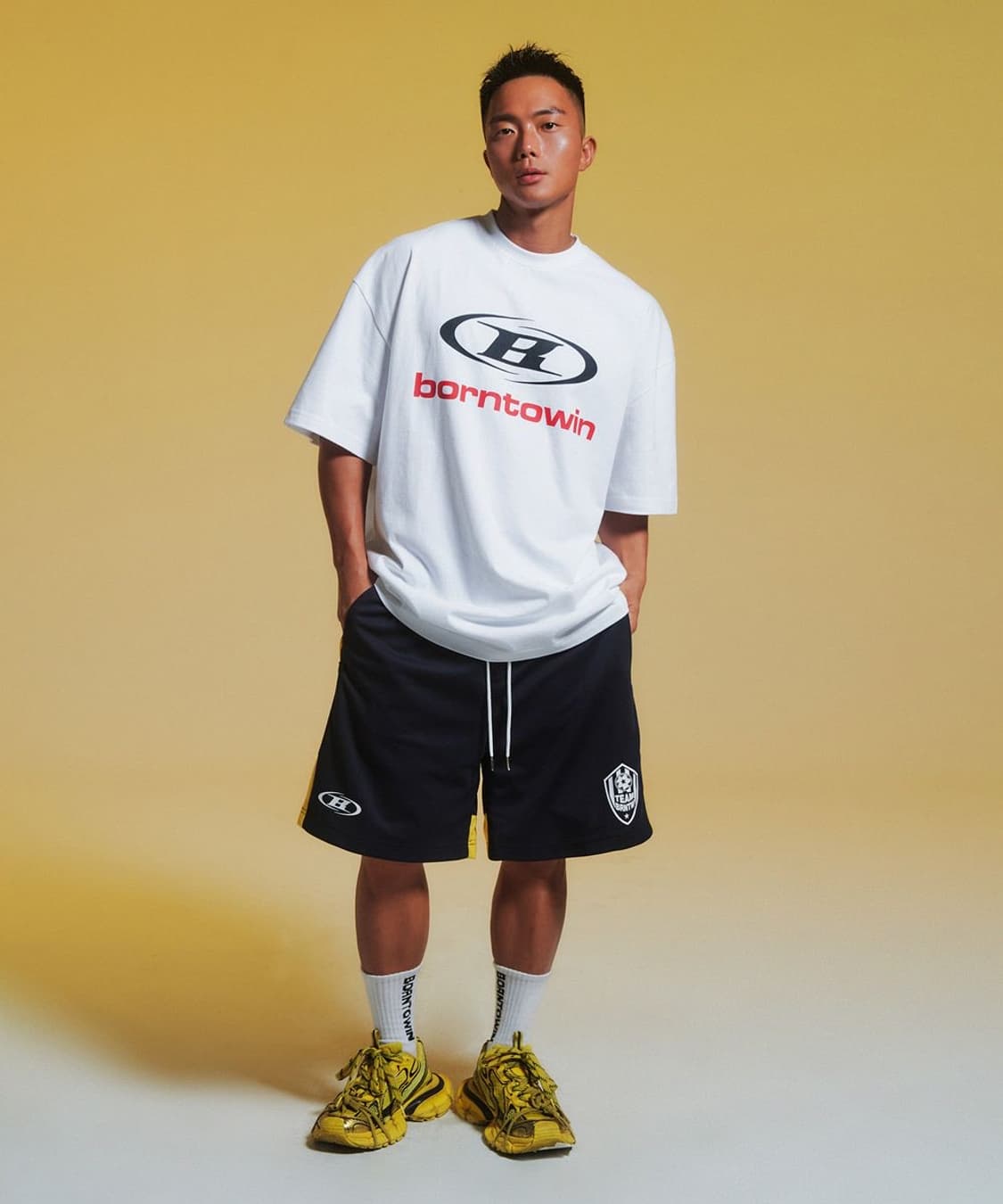 본투윈 싸커 저지 쇼츠 팬츠 반바지 2 상품이미지3