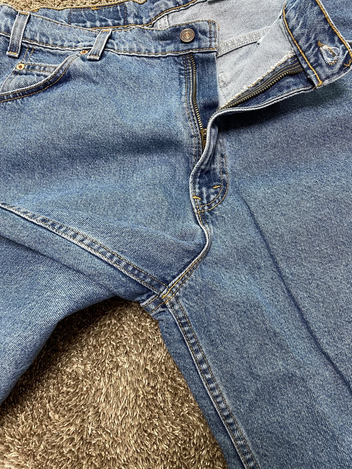 90s vintage USA levis 565 shorts jorts 상품이미지2