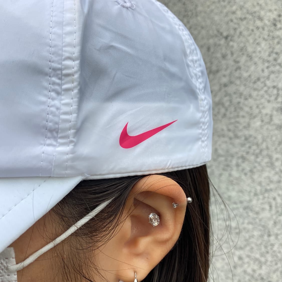 나이키 'VOLUNTEER' 화이트 캡 상품이미지6