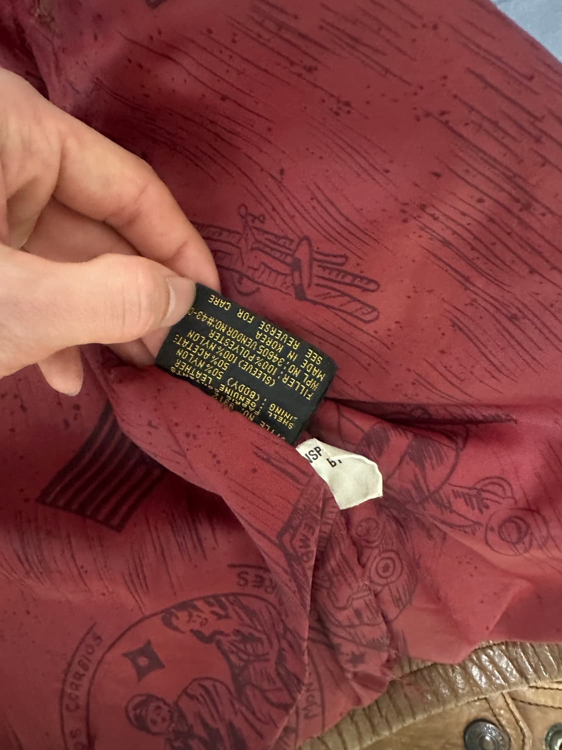 리바이스 빈티지 가죽자켓 상품이미지4