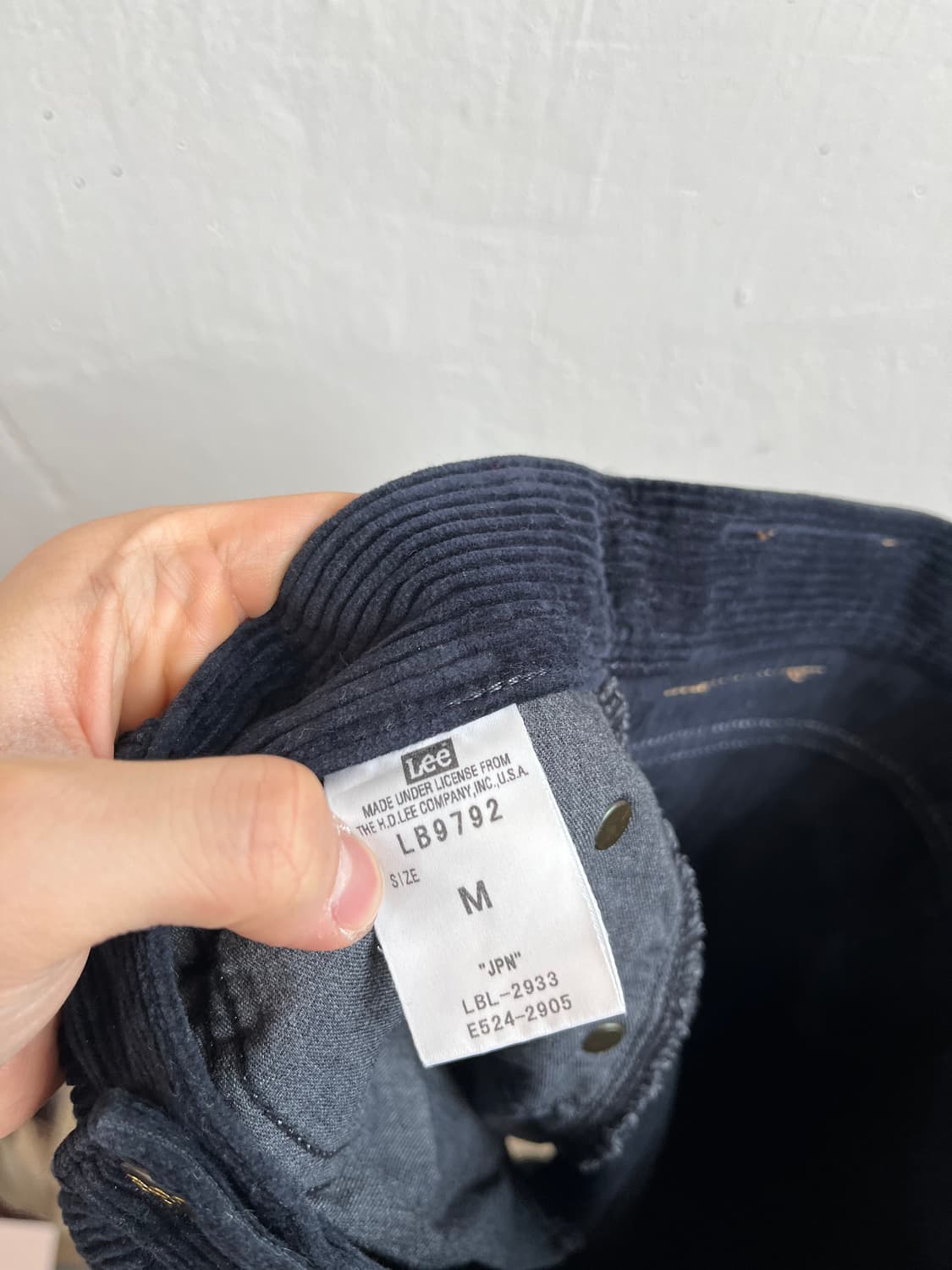 Lee 코듀로이 스커트 치마 Made in JAPAN 상품이미지7