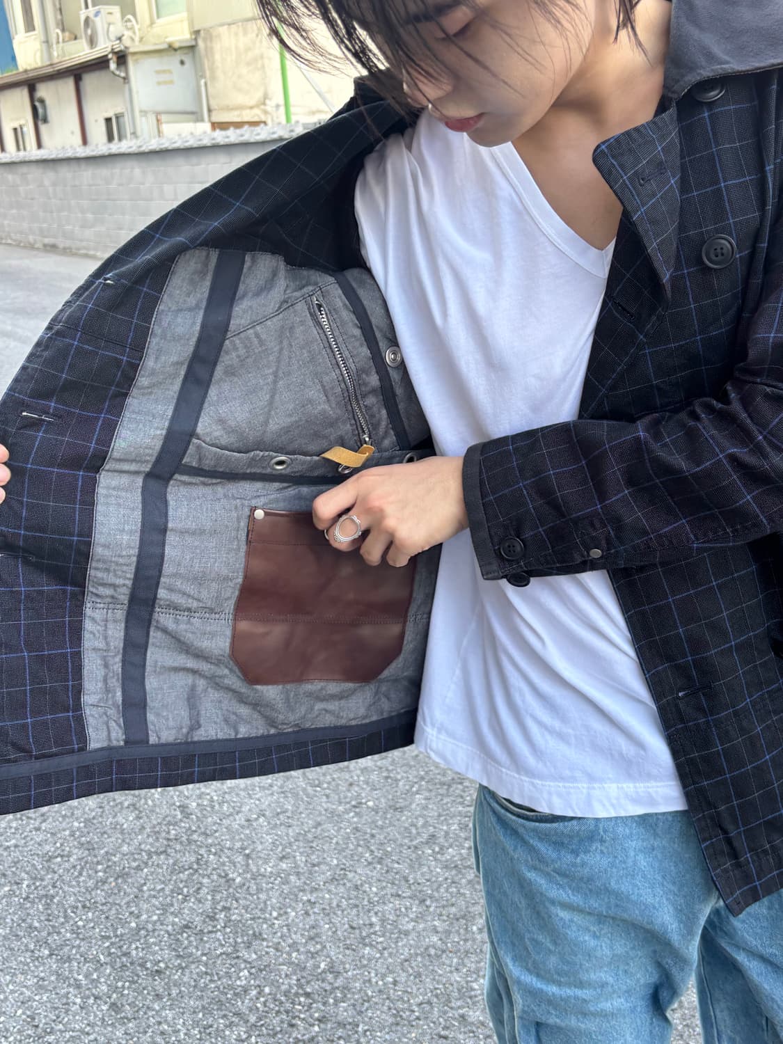 준야와타나베 더블 워크 자켓 상품이미지2