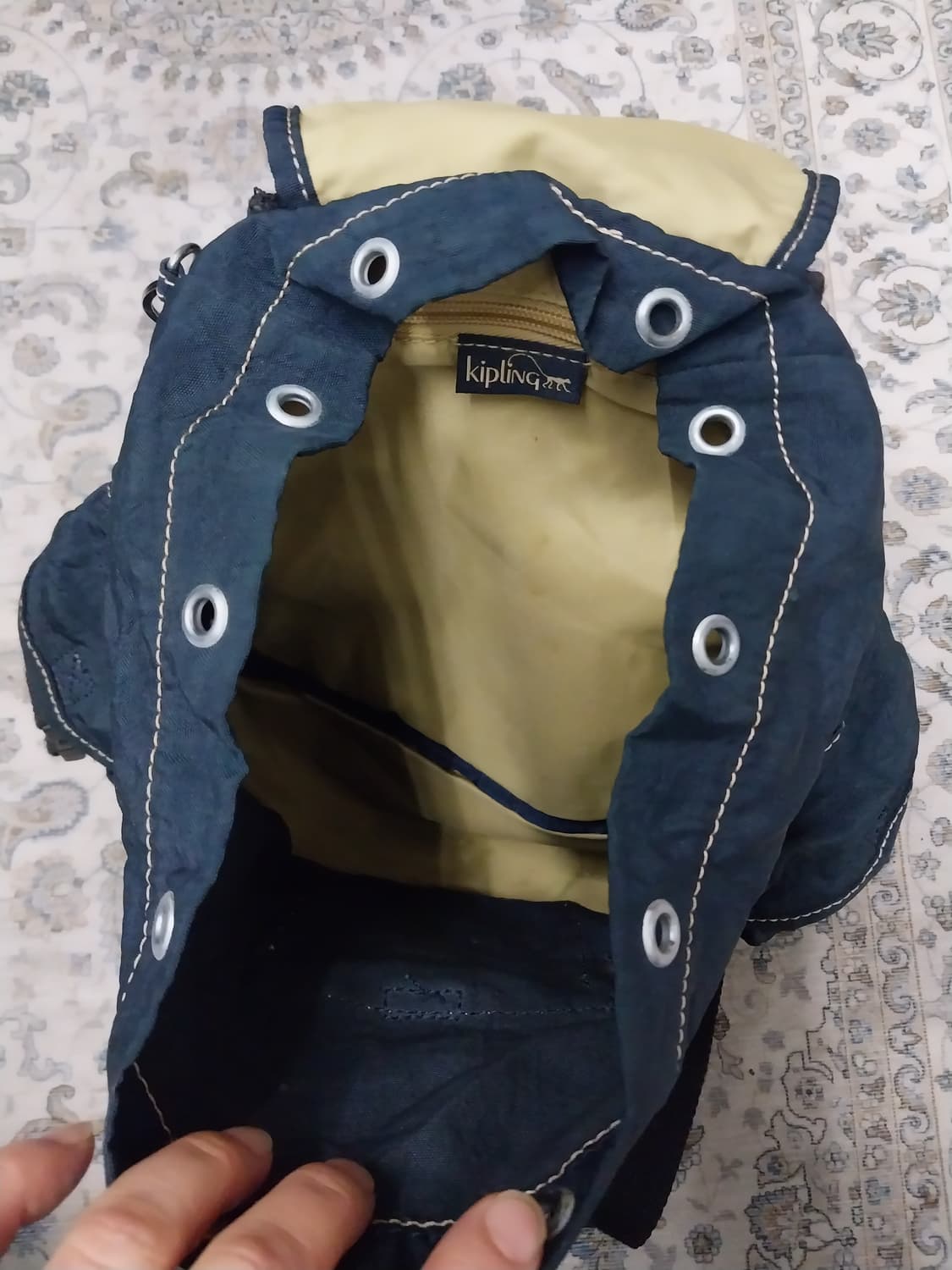 키플링 네이비 미니 백팩 상품이미지4