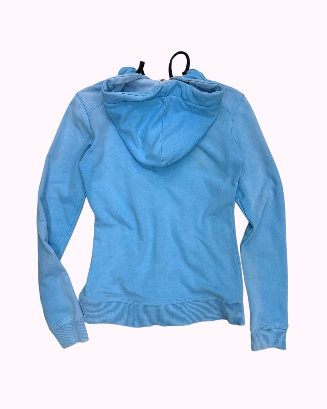 spangle flower blue hood zip-up 상품이미지5