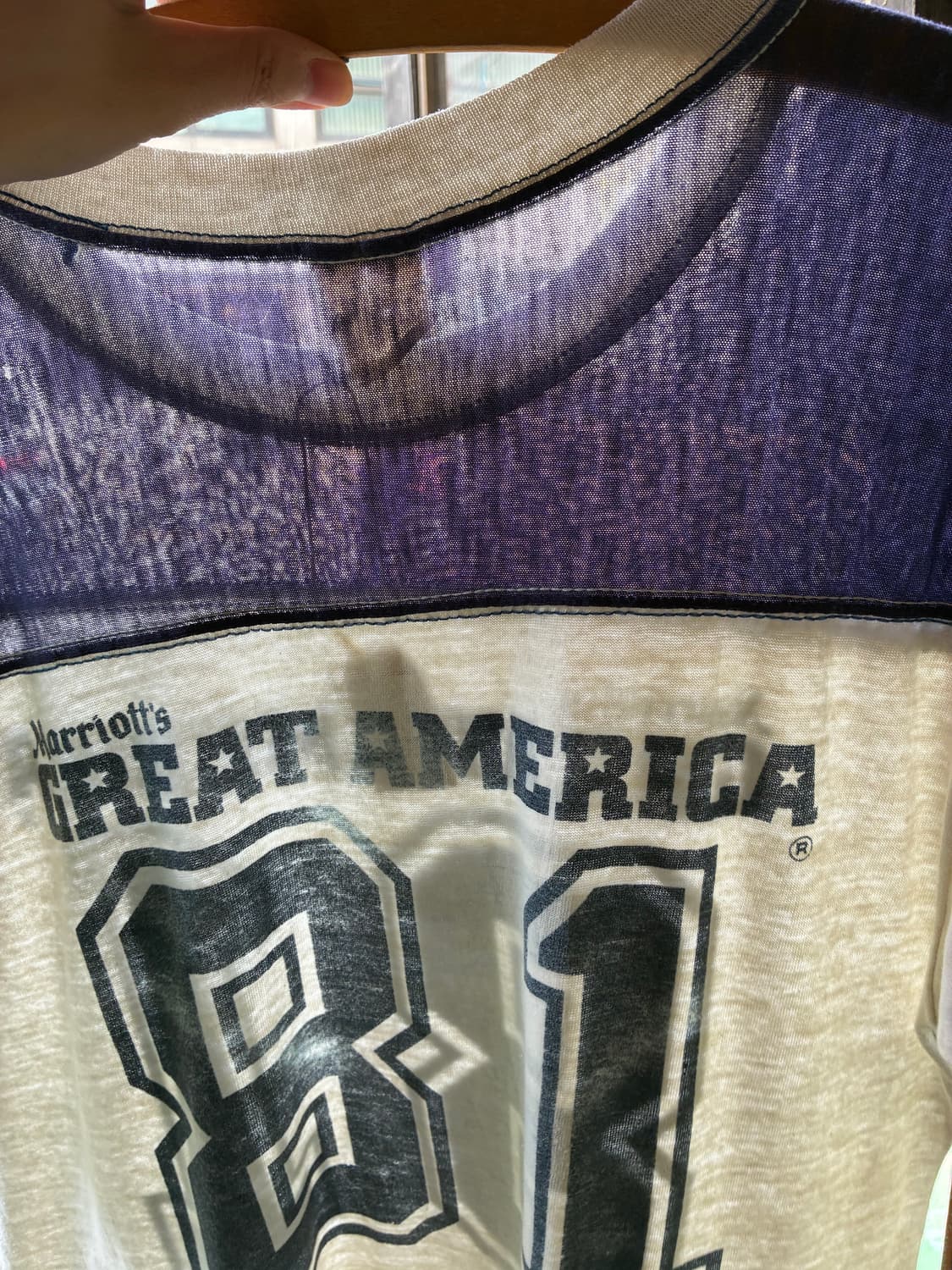 80’s Great America 81 Football Tee 상품이미지9