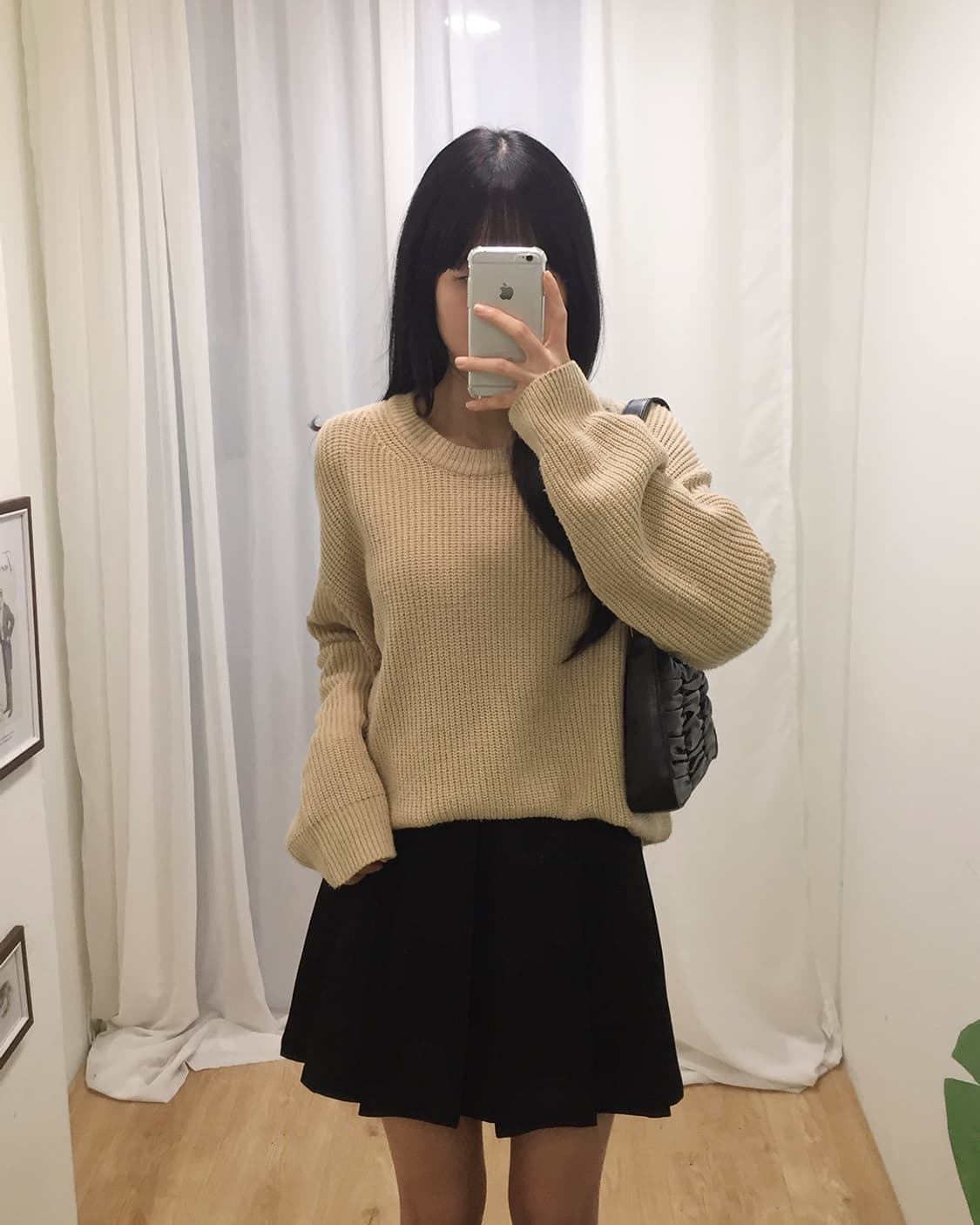 Women SUARE Knit 100 상품이미지1