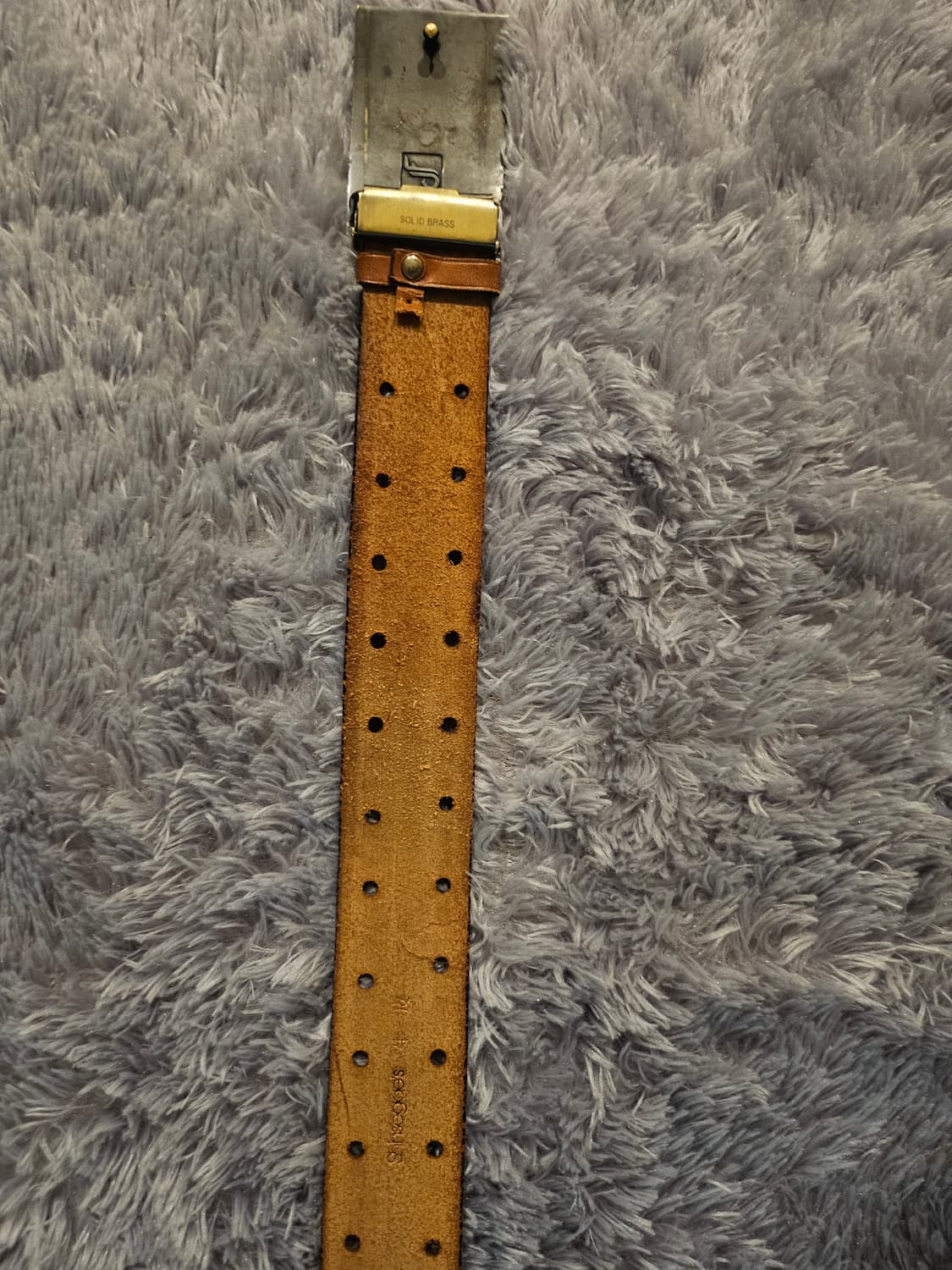 미국[빈티지] 윈체스터(Winchester) 통가죽 벨트 상품이미지5