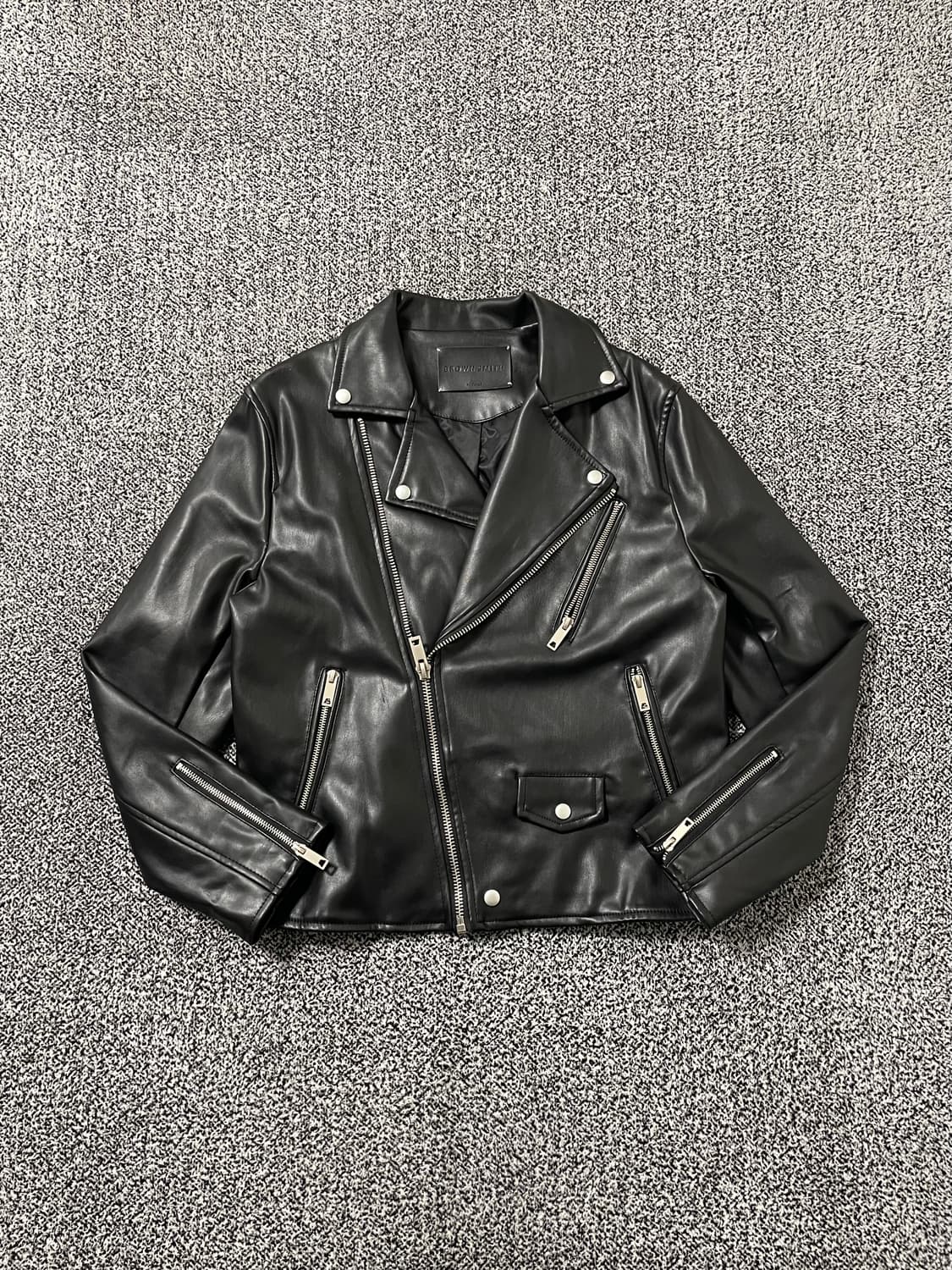 빈티지9. BROWN SMITH 브라운스미스 라이더 가죽자켓 바이커 자켓 상품이미지1