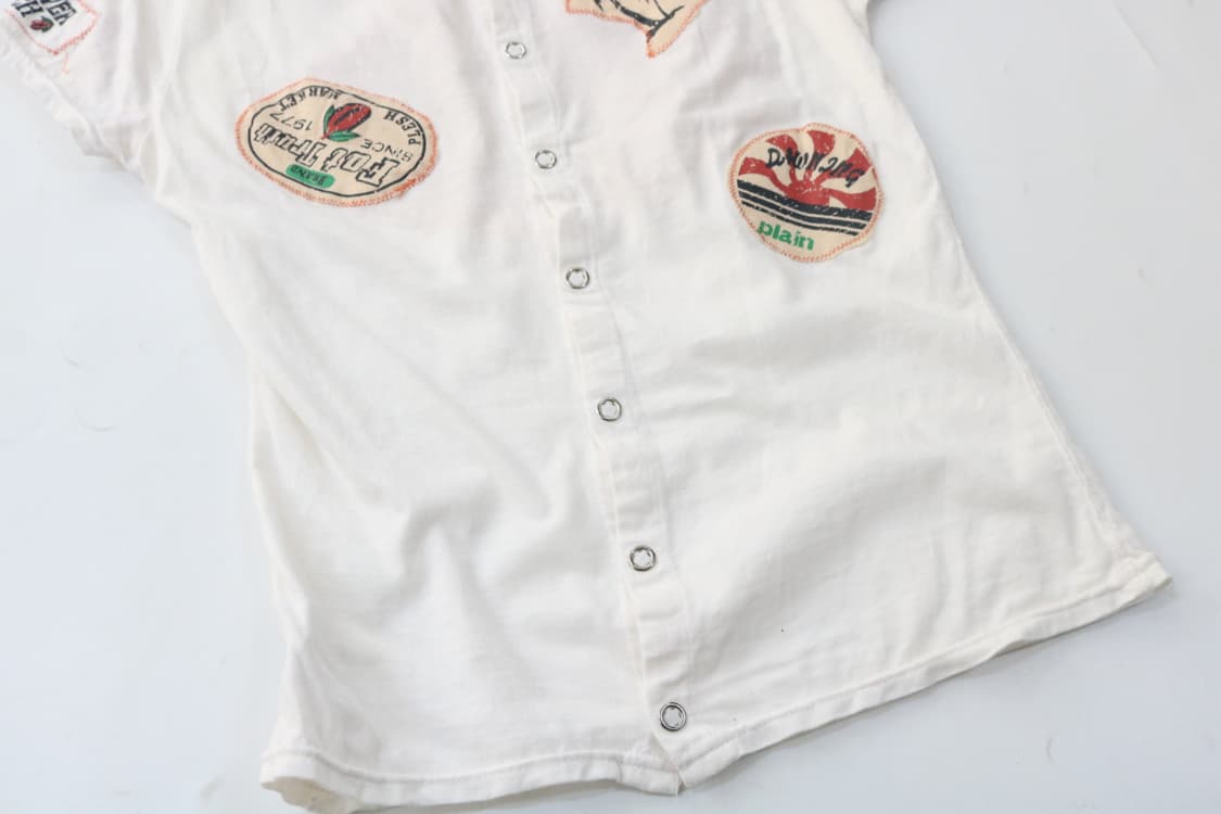 One Way 원웨이 빈티지 멕시코 파크 패치워크 버튼업 반팔 티셔츠 상품이미지8