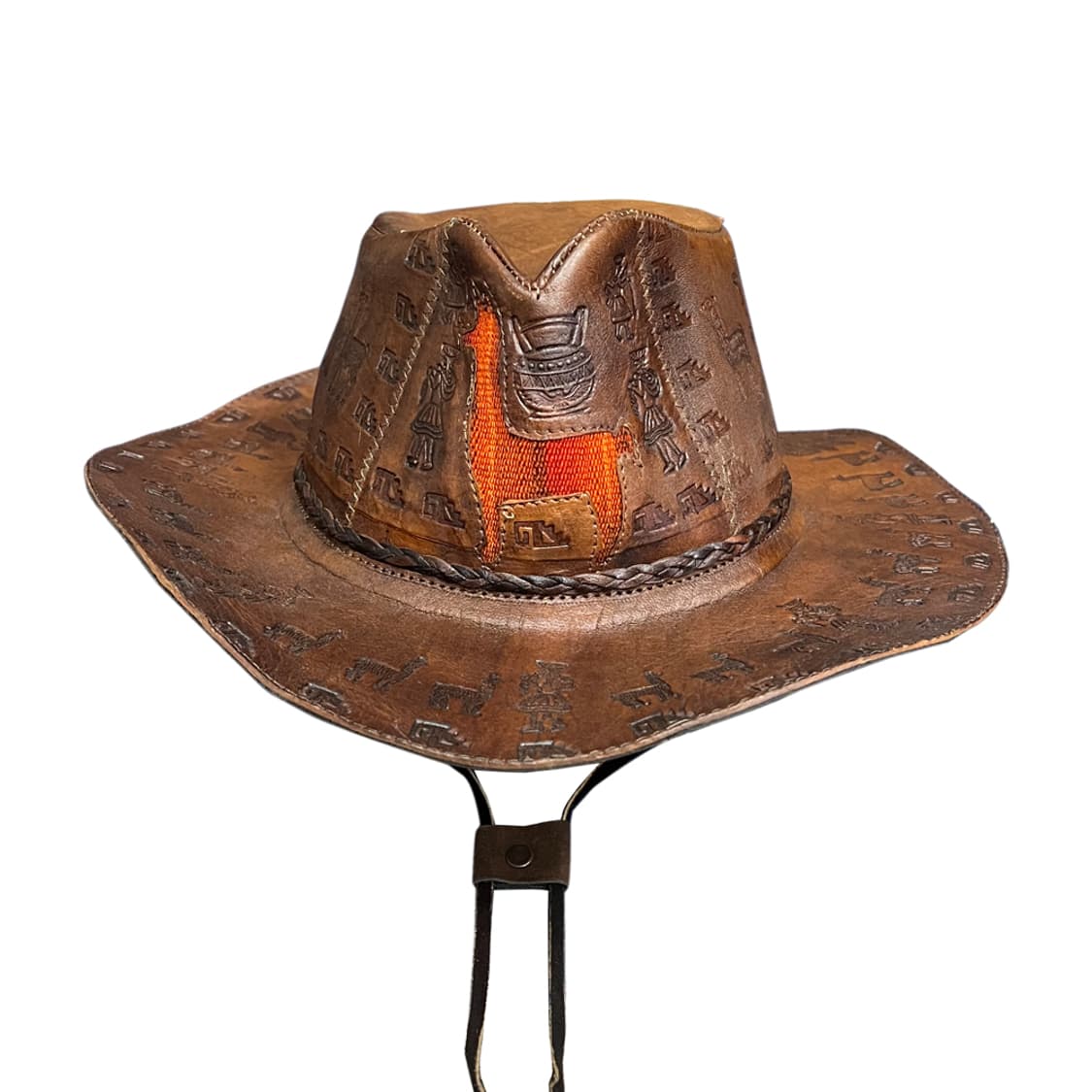 페루 레더 웨스턴 카우보이 모자 상품이미지1