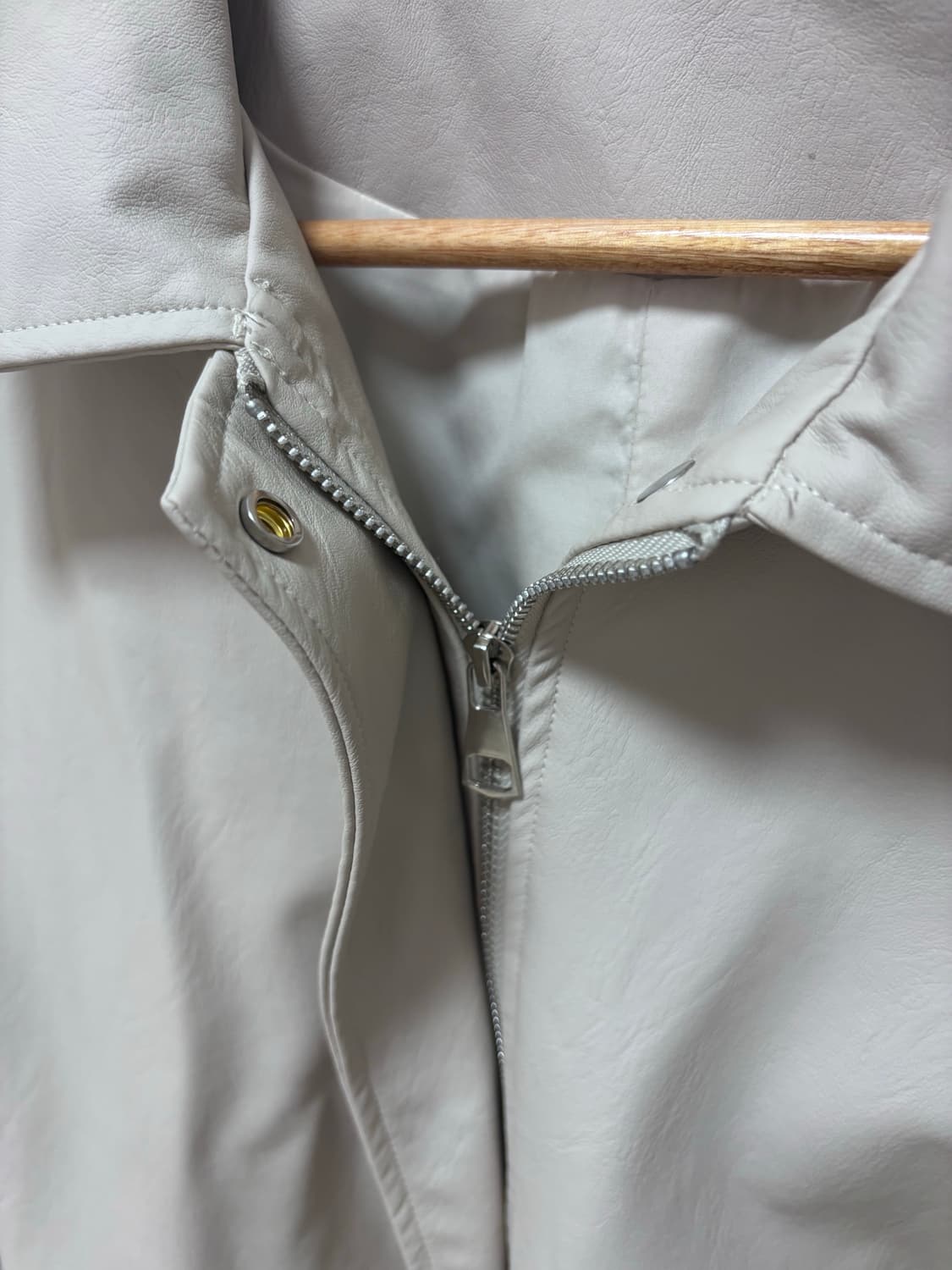 가죽자켓 베이지 상품이미지2