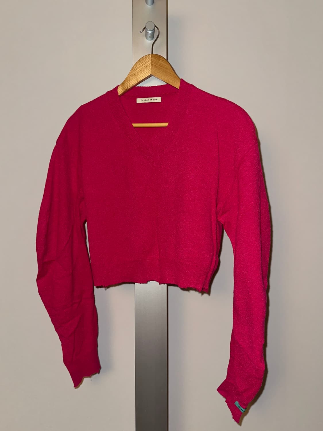 인스턴트펑크 핑크 니트 상품이미지1