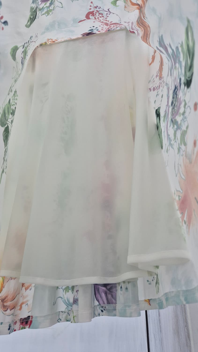 Max Mara flower pattern skirt  상품이미지3