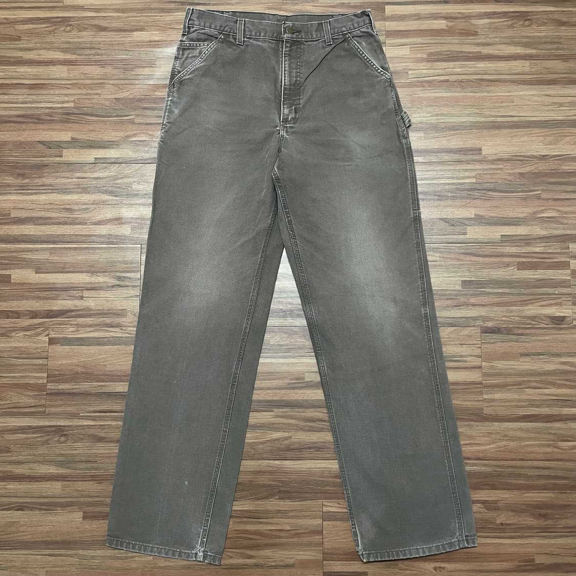 칼하트 싱글니 dkb 다크브라운 카펜터 워크팬츠 상품이미지1