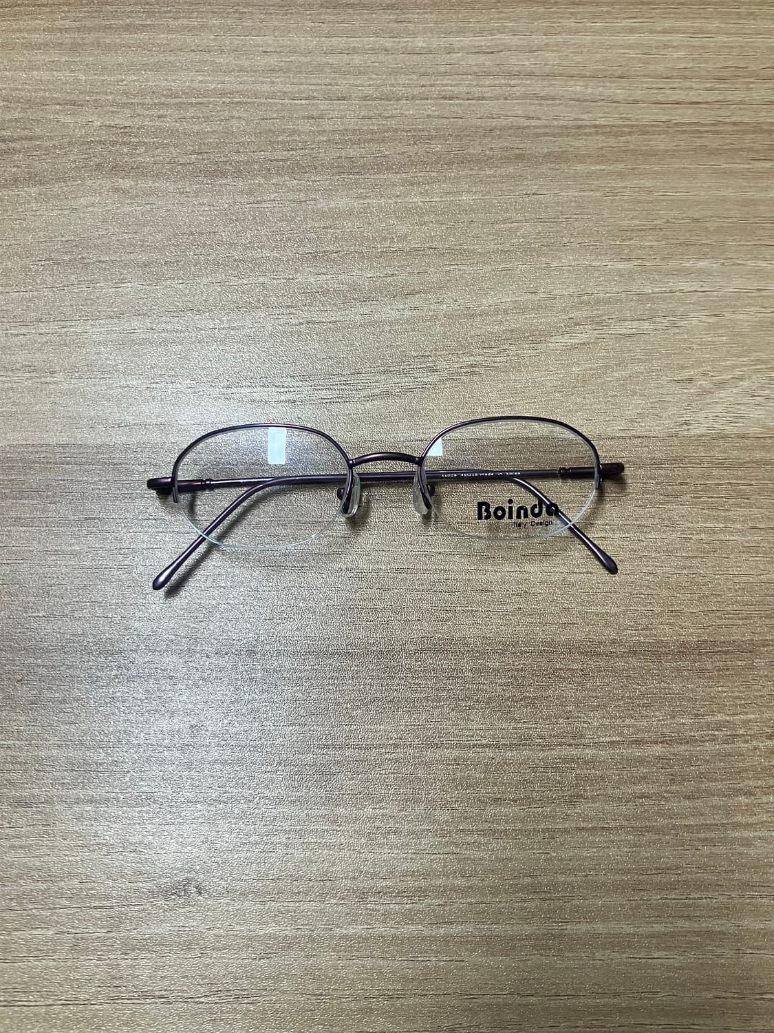 Boind 초경량 긱시크 빈티지안경 레드 상품이미지1