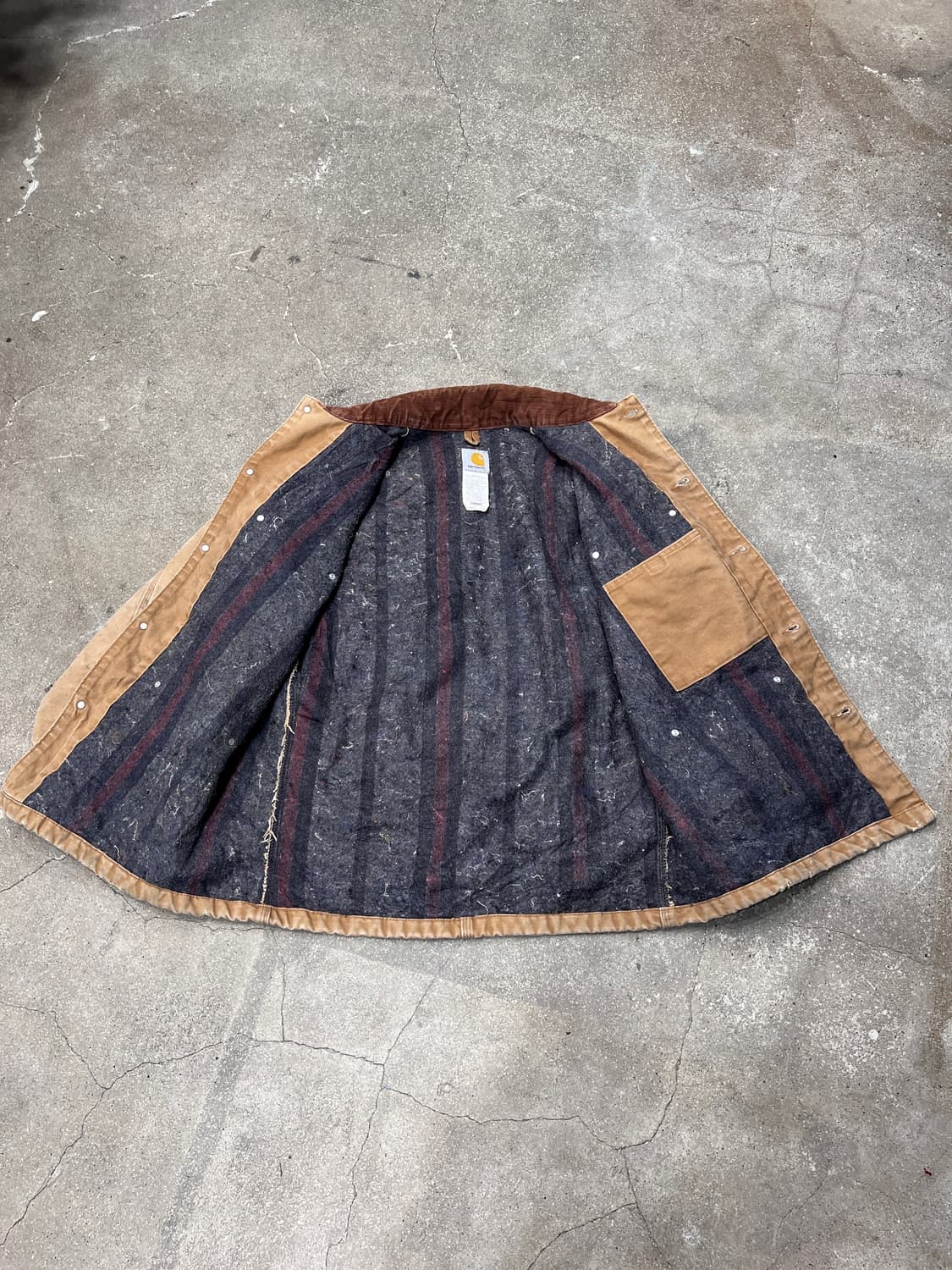 00‘s 칼하트 초어 코트 자켓 BRN 상품이미지7