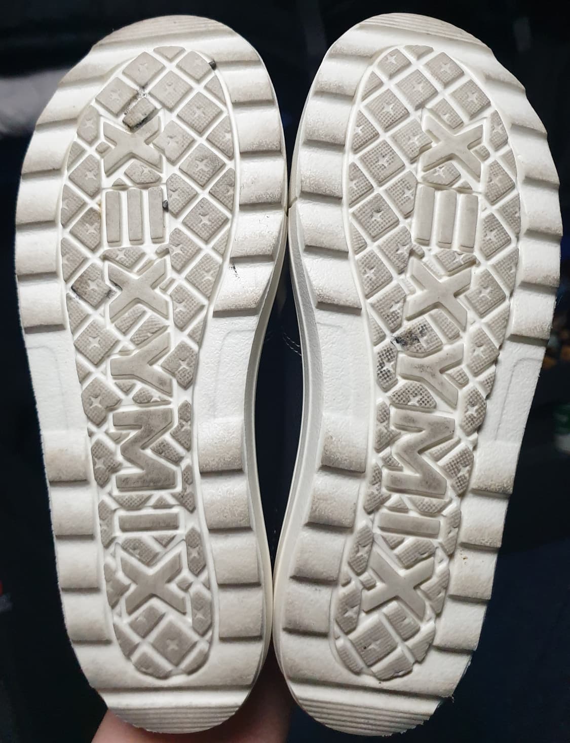 젝시믹스 X-클라우드 캔버스 뮬 스니커즈 하프블랙 (240) 상품이미지5