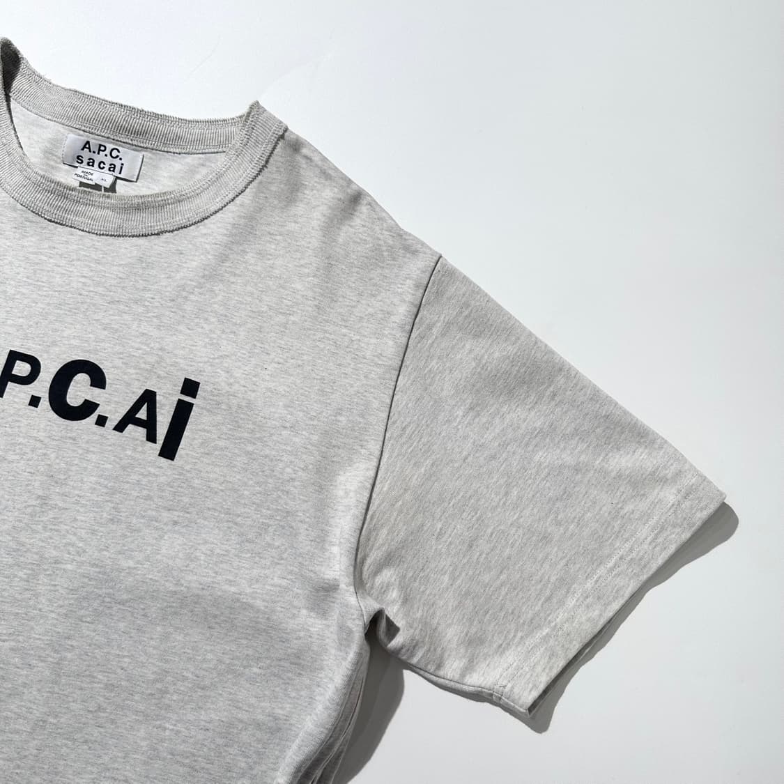 사카이 x 아페쎄 사이드 지퍼 반팔 티셔츠 상품이미지6