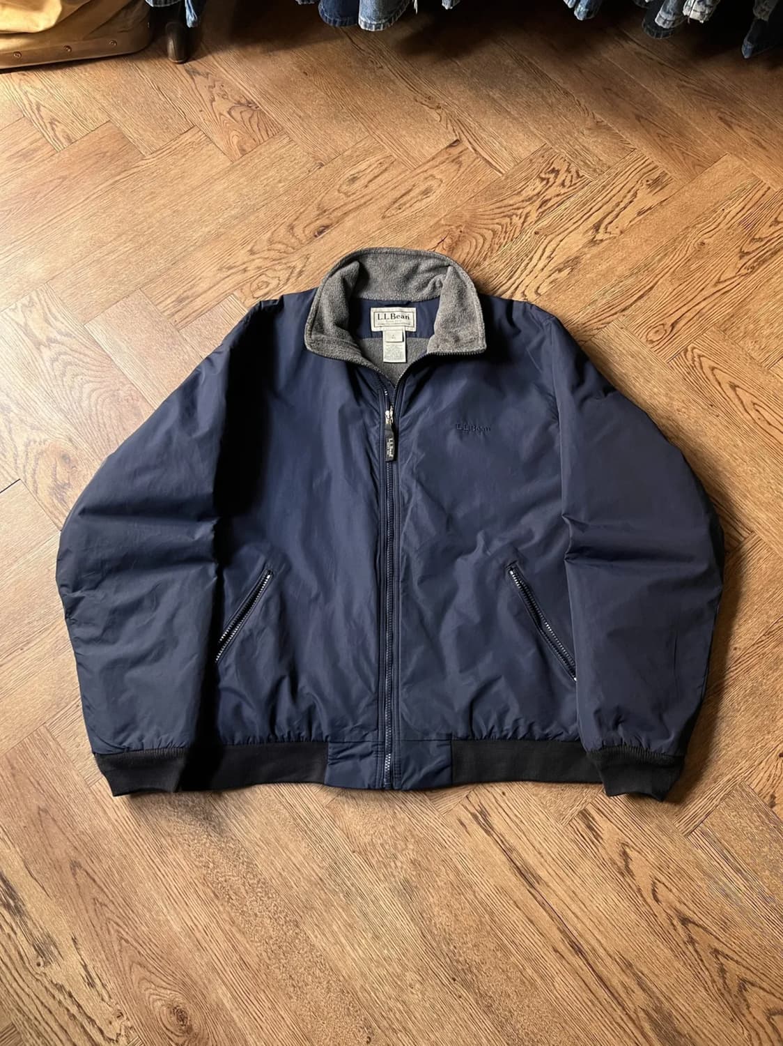 [L]엘엘빈 USA 신슐레이트 네이비 웜업 자켓 상품이미지1