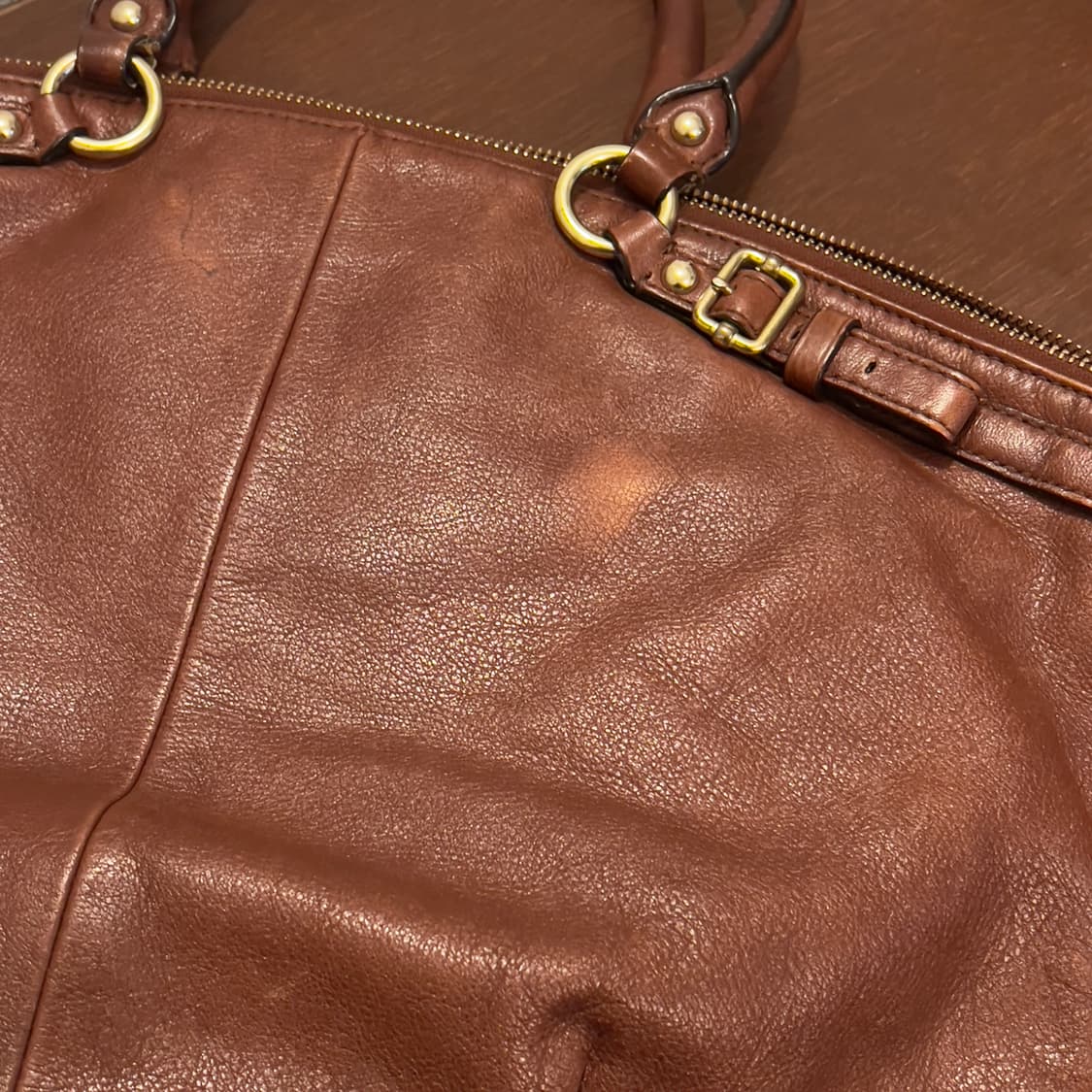 Coach vintage leather shoulder bag 상품이미지6