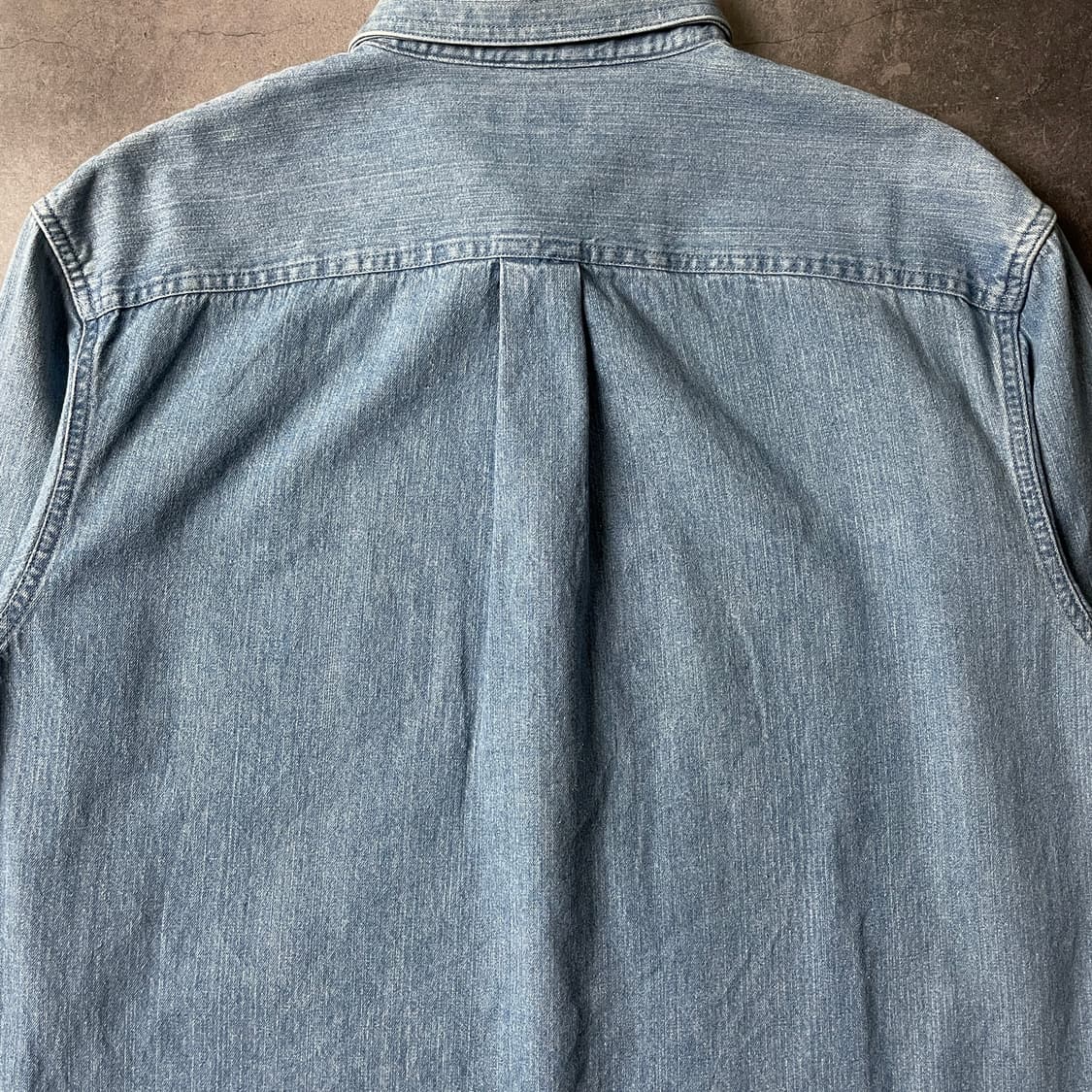 CROFT&BARROW 빈티지 다운버튼 코튼 데님 셔츠 A00693 상품이미지8