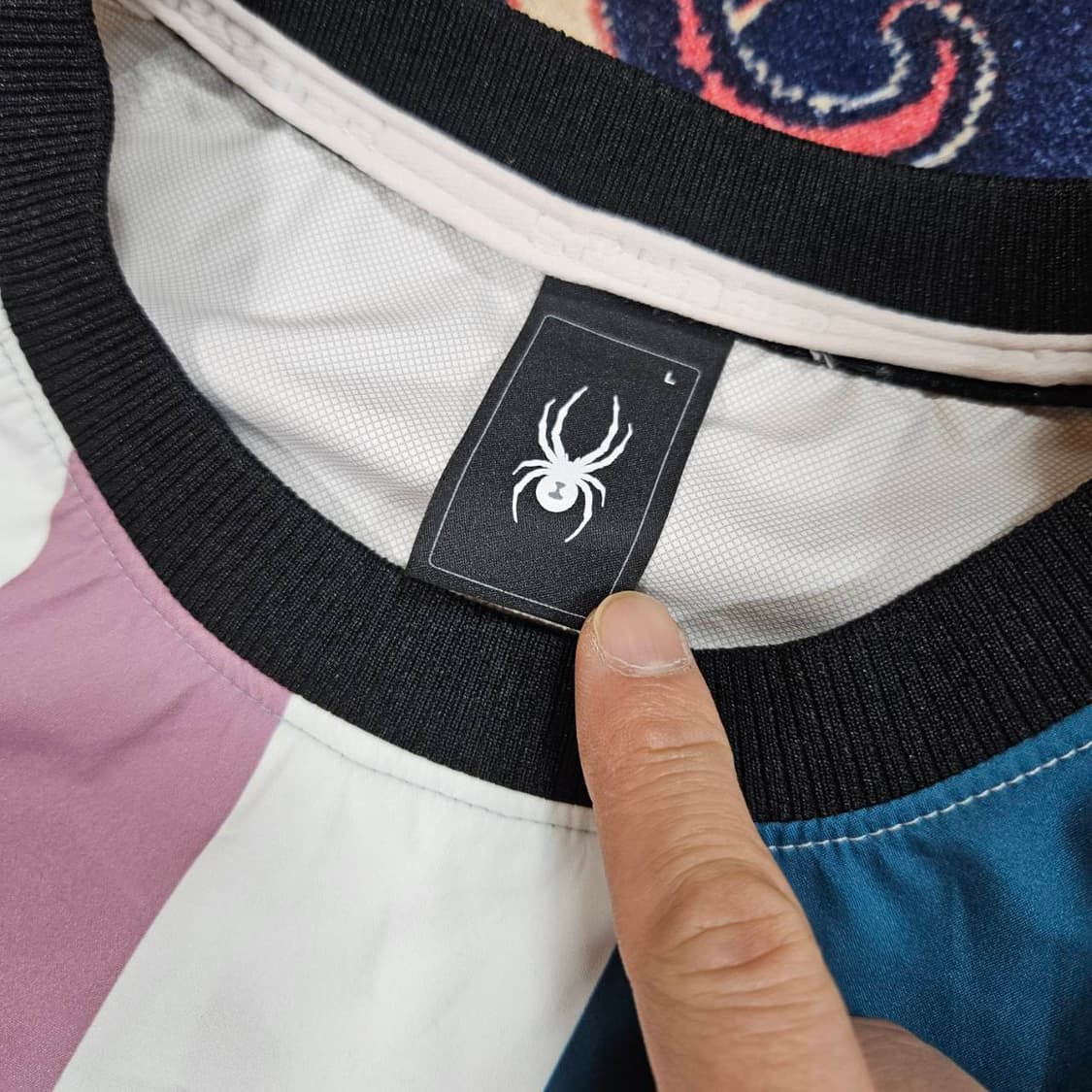 스파이더(SPYDER) 프로웹 웜업 트레이닝 티셔츠 상품이미지2