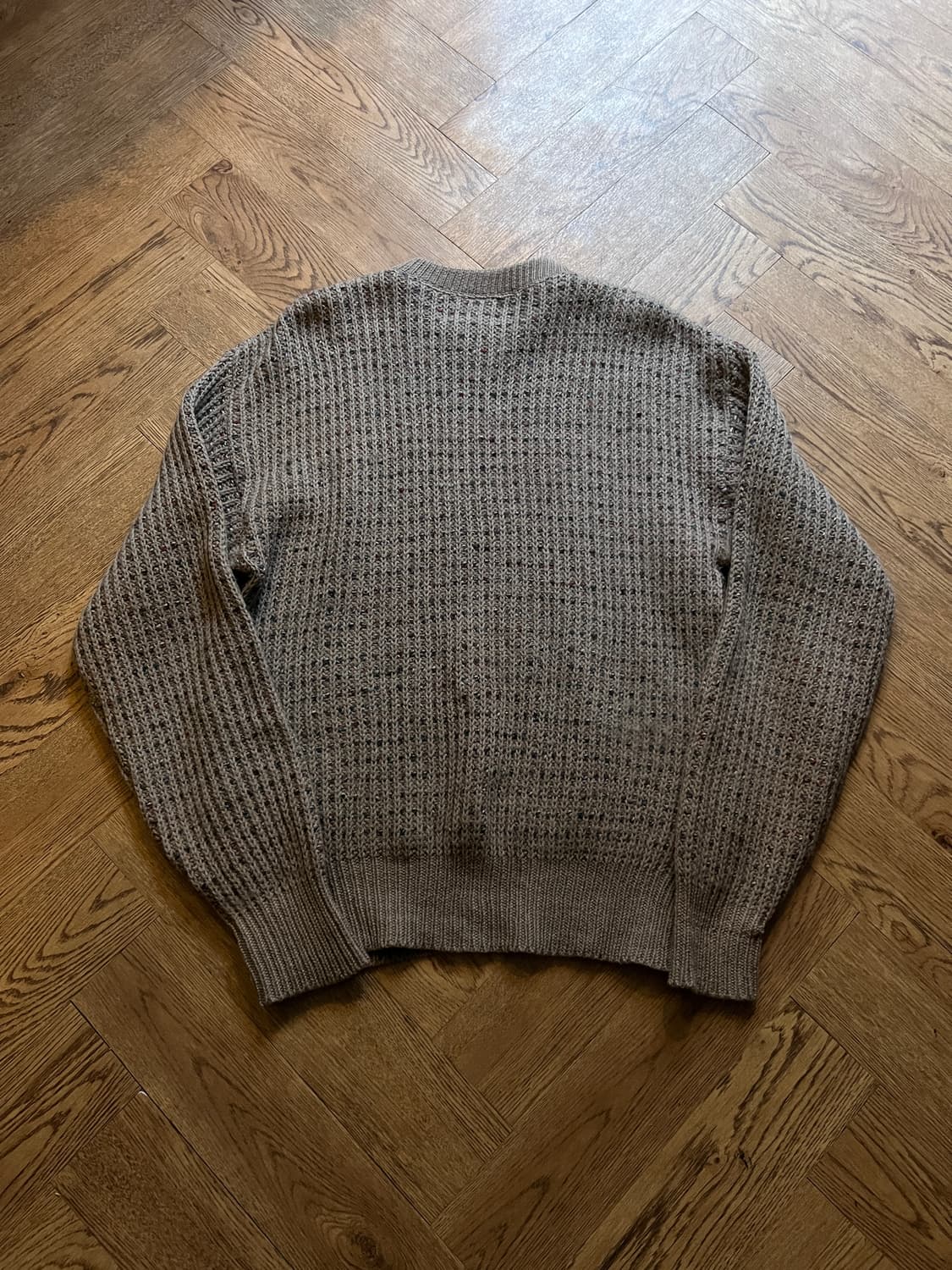 [L]70's 펜들턴 LOBO 퓨어 울 보카시 와플 니트 상품이미지7