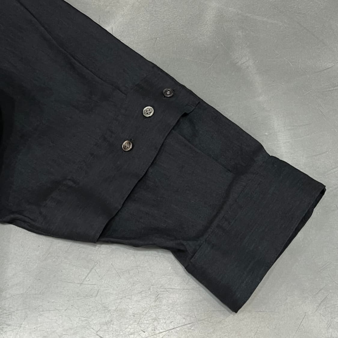  KANZISA 다크 린넨 롱 셔츠 y16184 상품이미지5