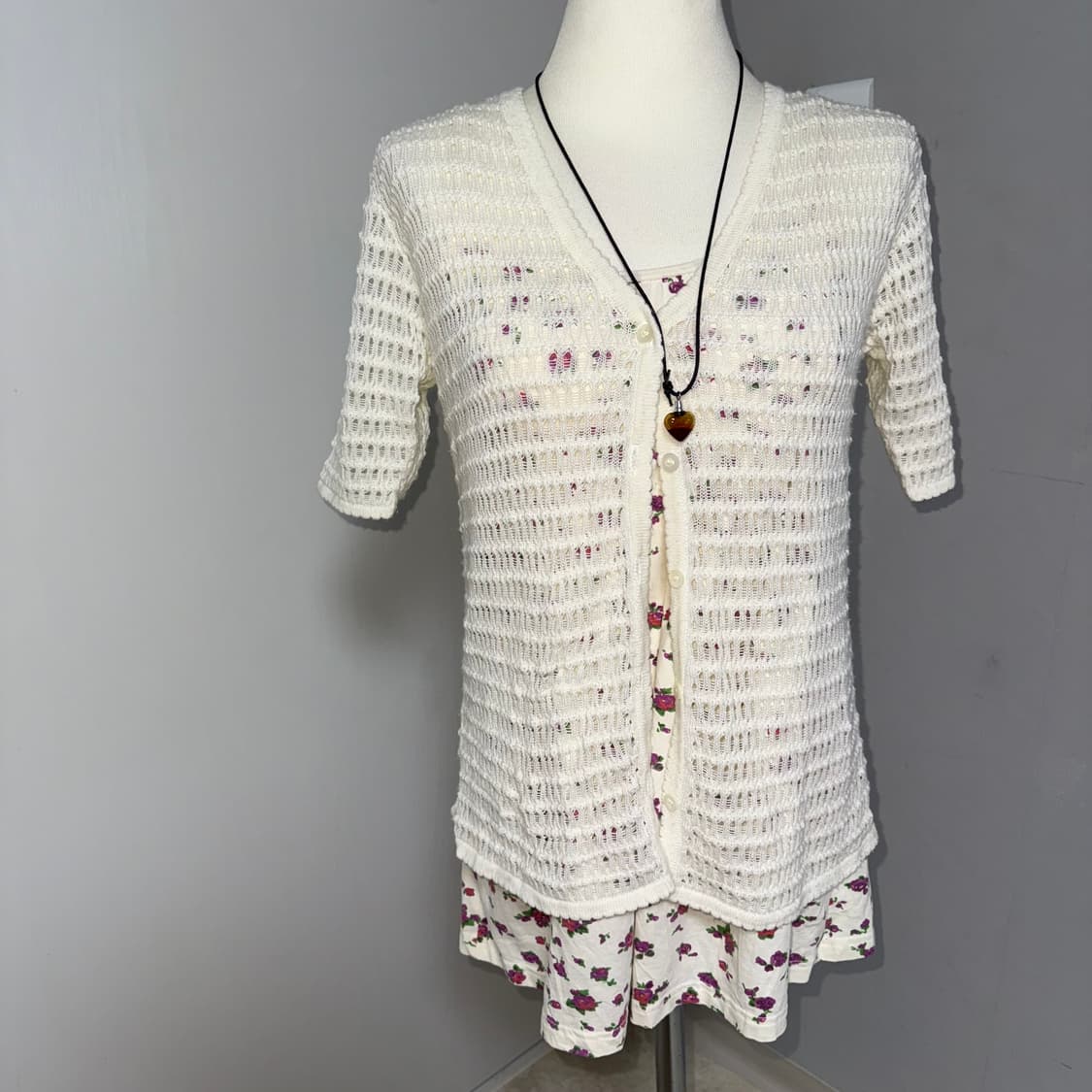 모리 반팔 크로쉐  상품이미지3