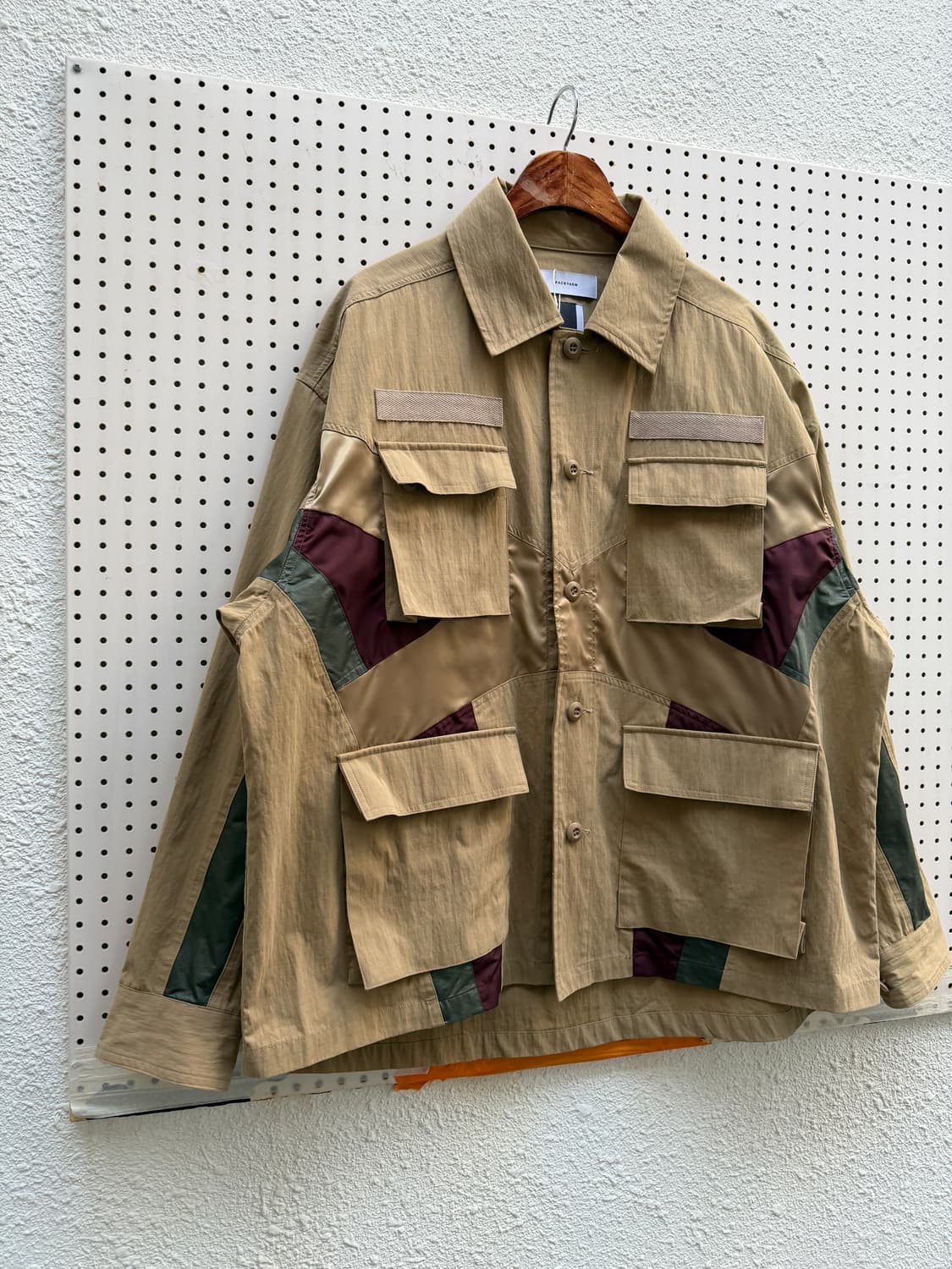 FACETASM PATCHWORK ARMY NYLON 파세타즘 자켓 상품이미지3