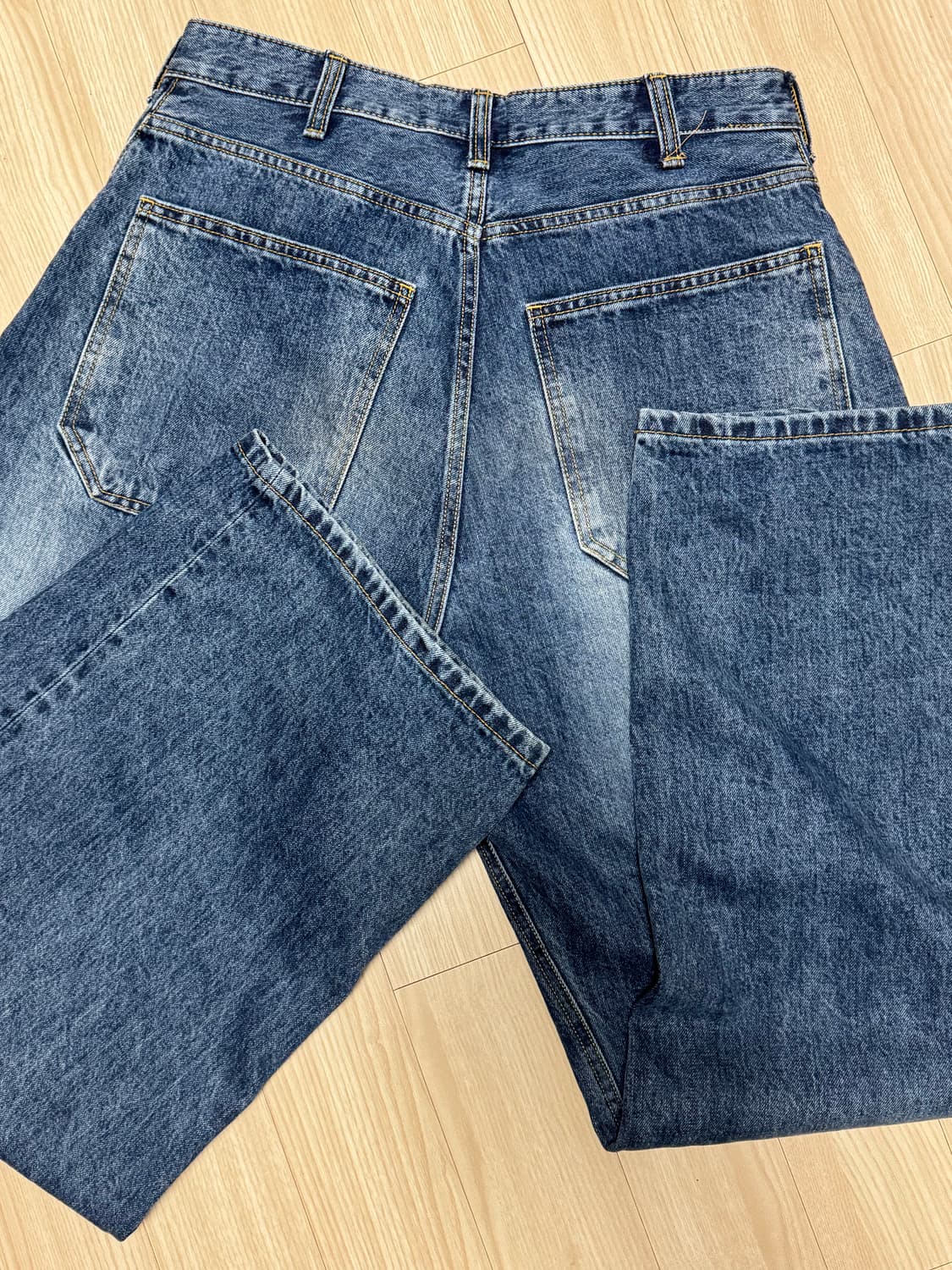해칭룸 wide curve jean 상품이미지1